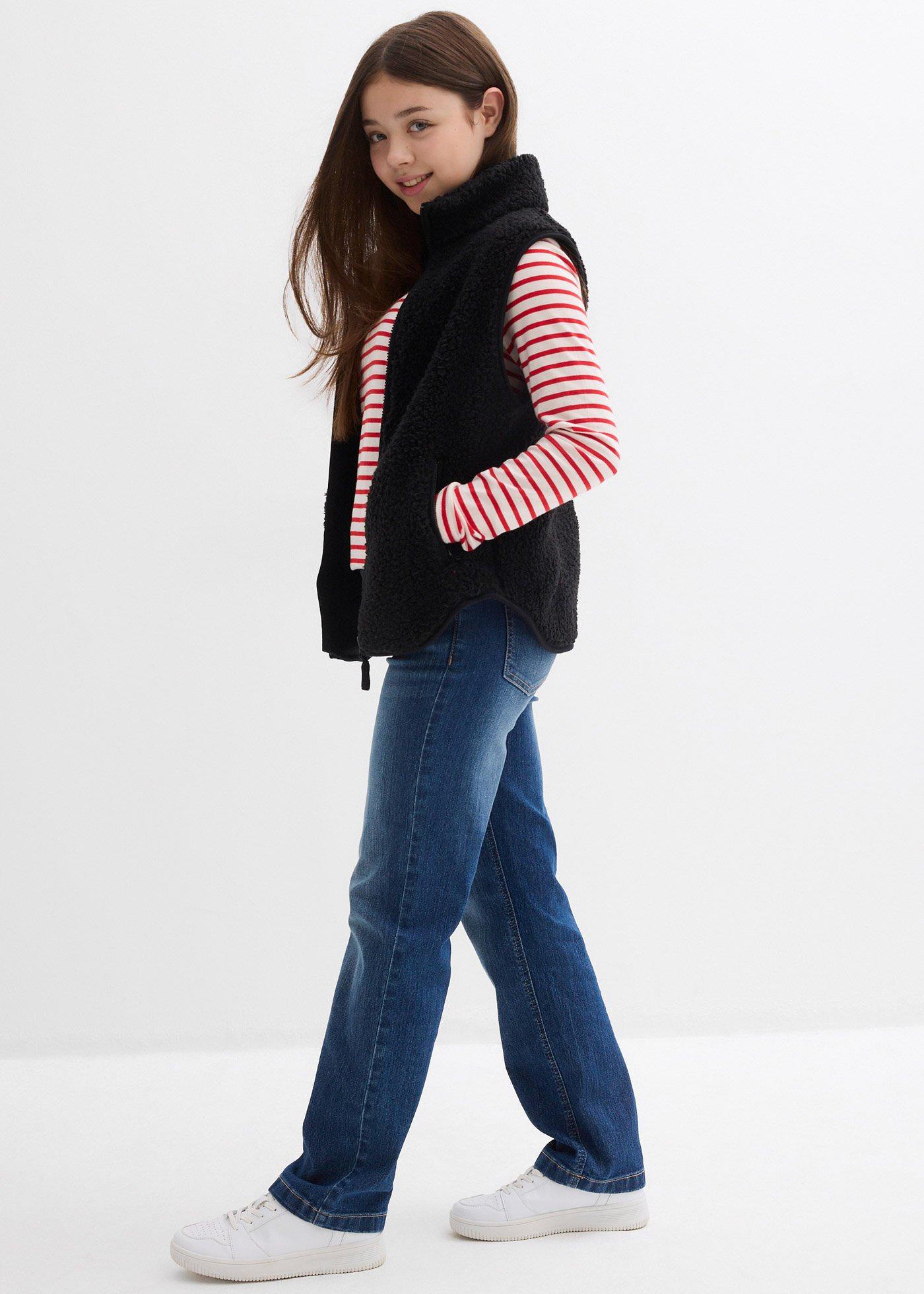 Dżinsy straight, mid waist - Bonprix