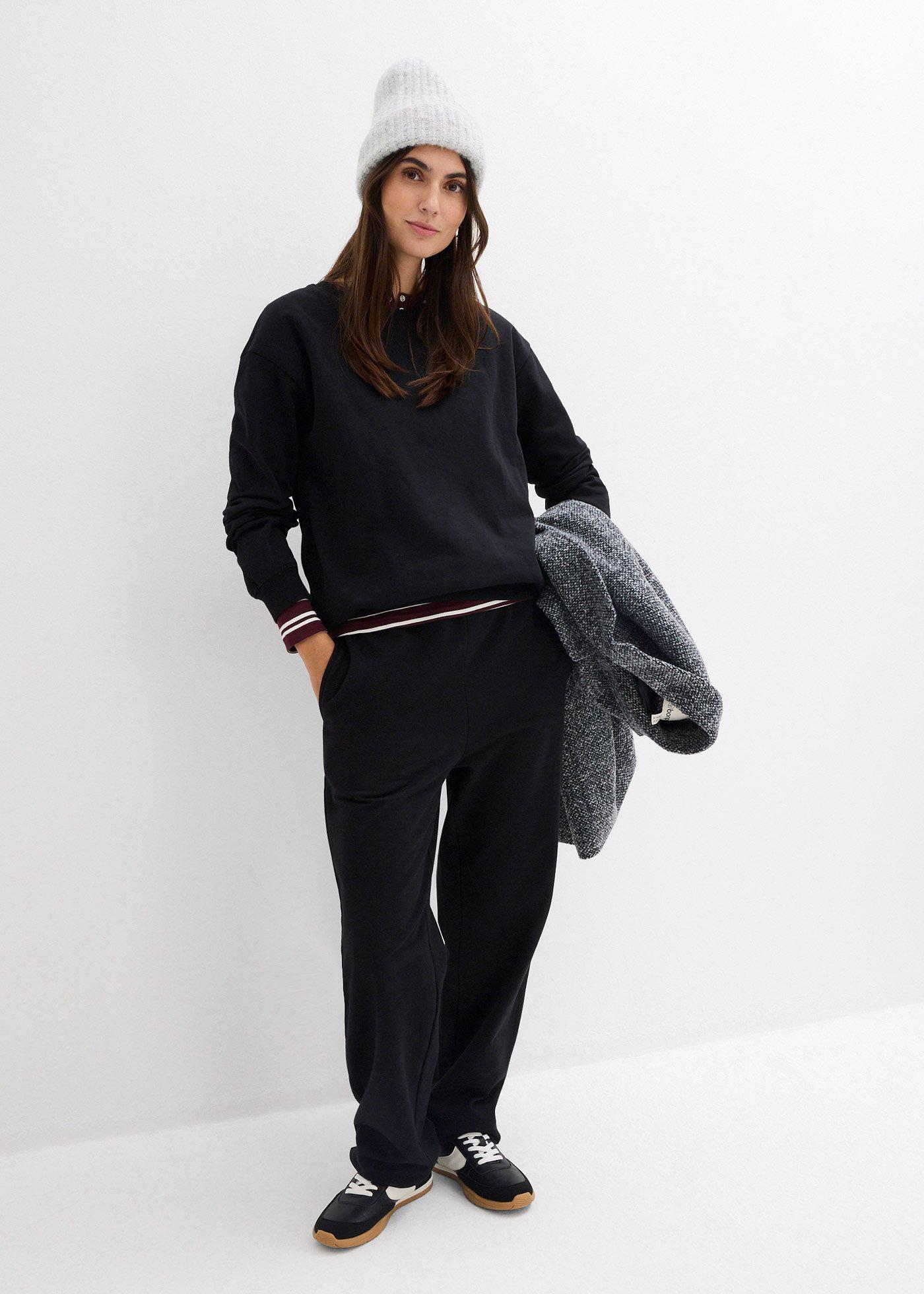 Bluza ciążowa i do karmienia piersią 2 w 1, z czystej bawełny organicznej - Bonprix