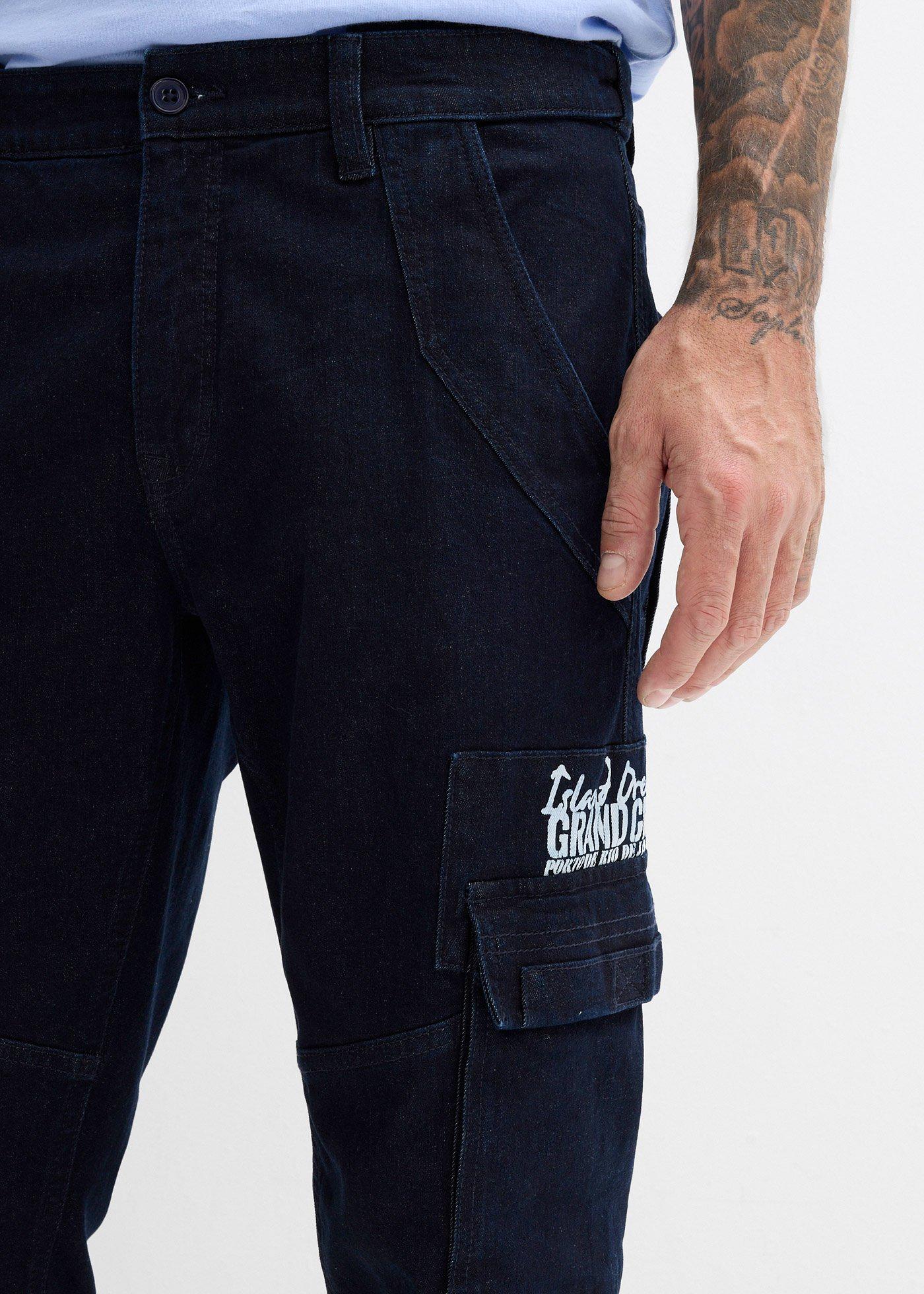 Dżinsy ze stretchem, relaxed fit, z wygodnym pasem, straight - Bonprix