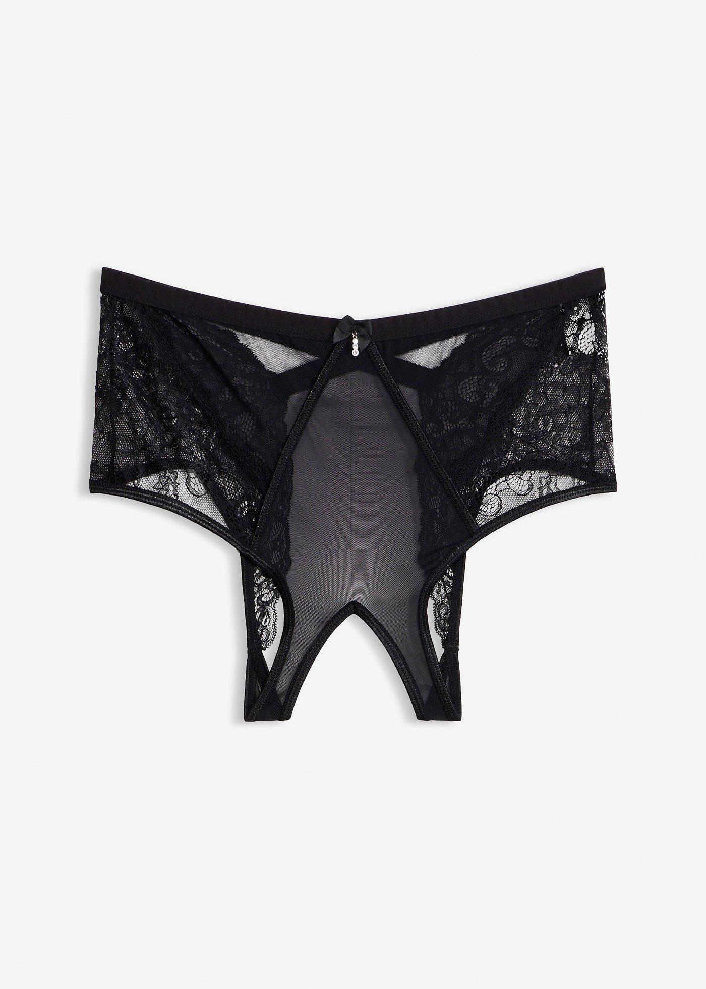 Slip taille haute ouvert