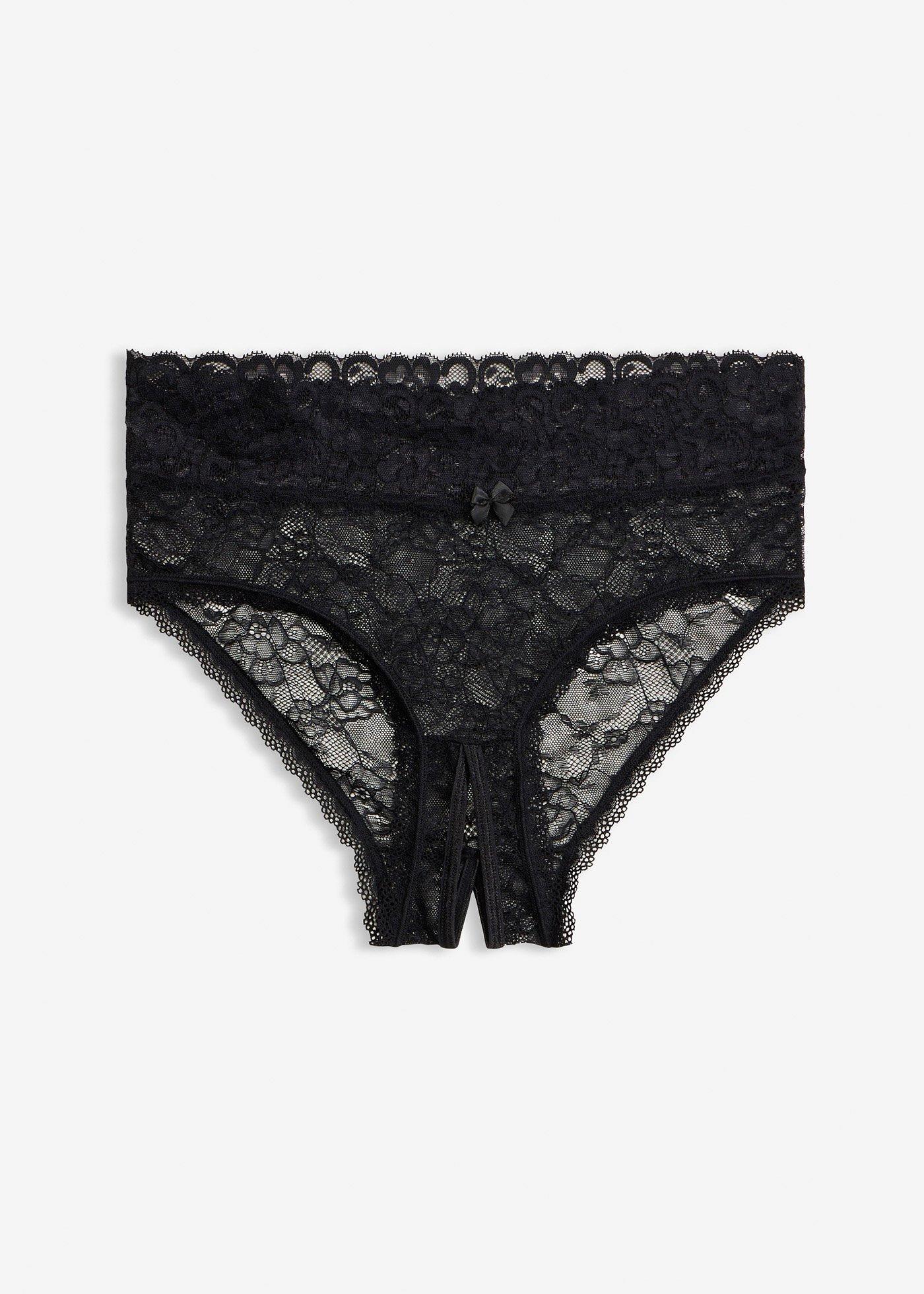 Slip taille haute ouvert