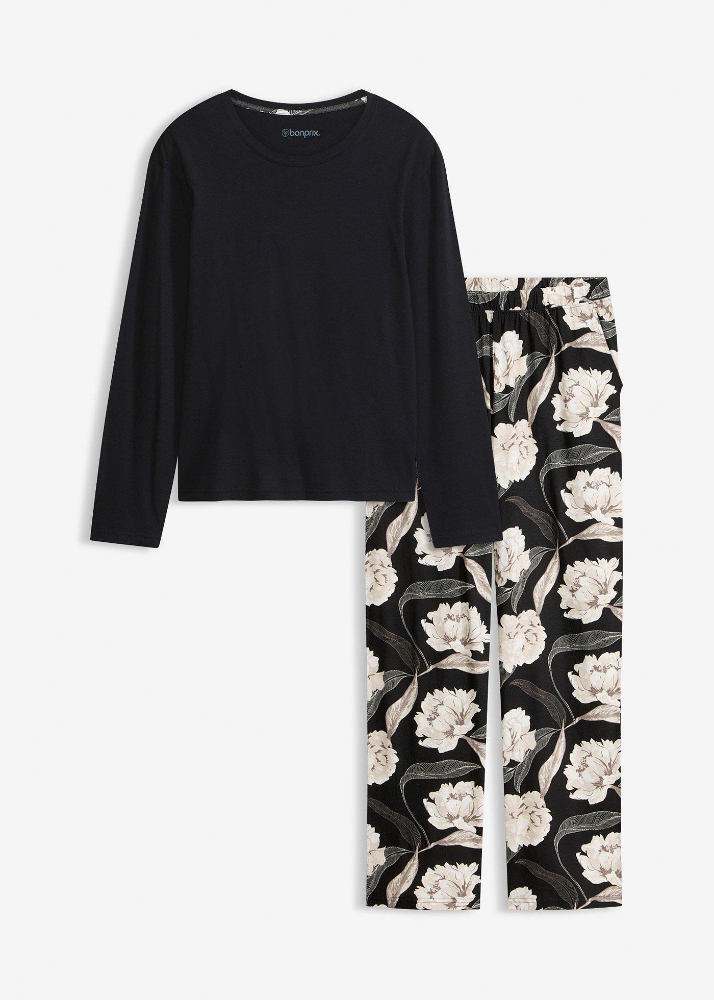 Pyjama évasé avec viscose