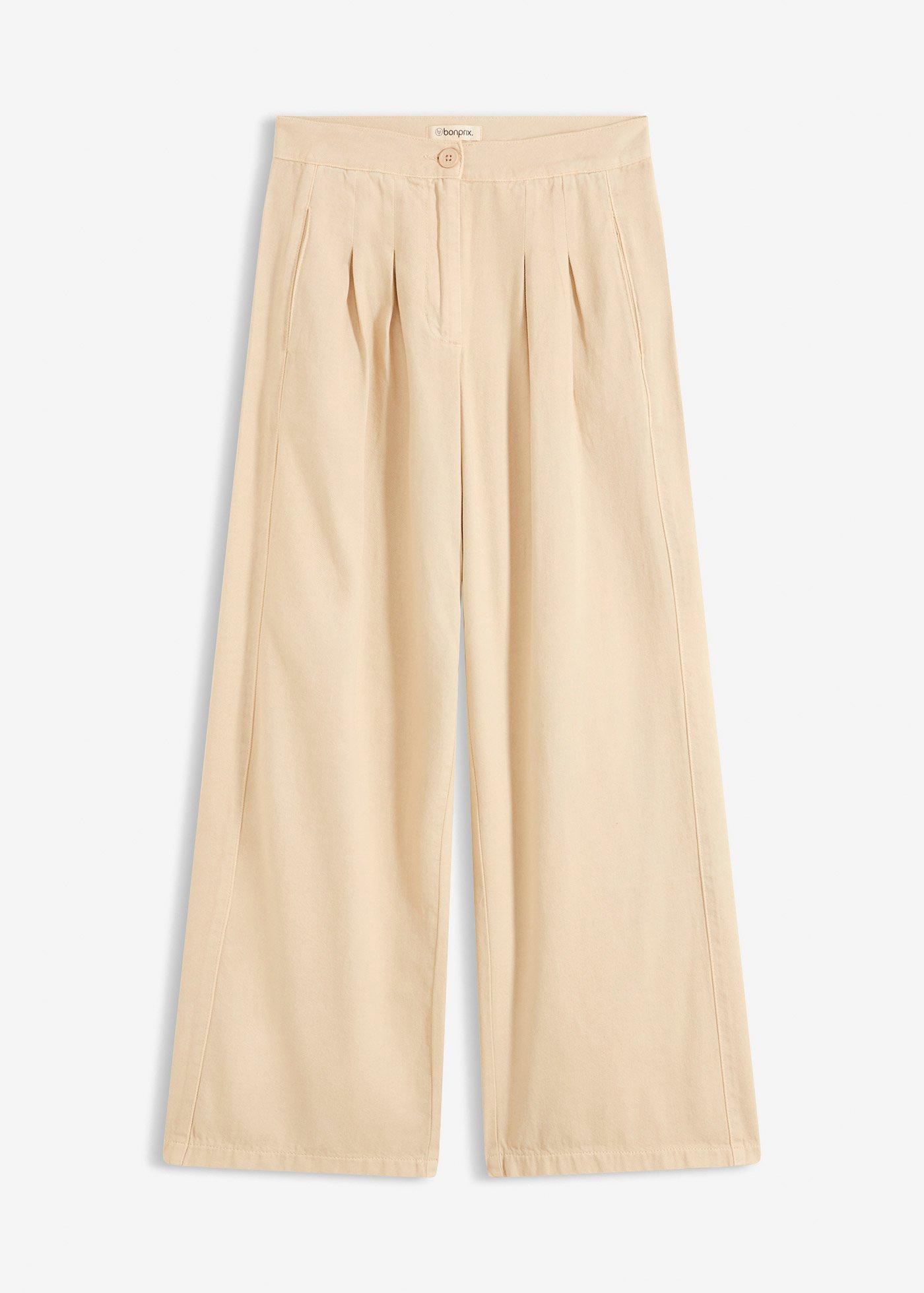 Twill broek van katoen