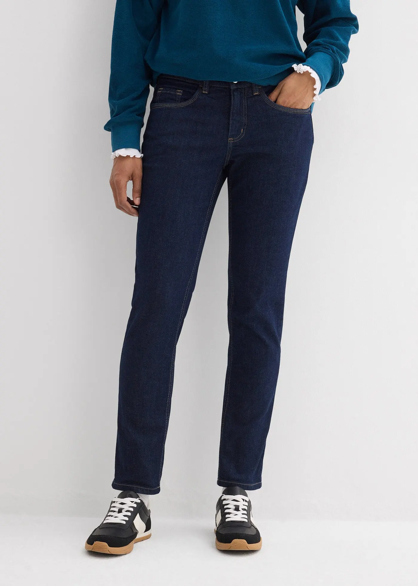 Джинсы Bonprix Slim-Fit, средняя талия, Bio-Baumwolle