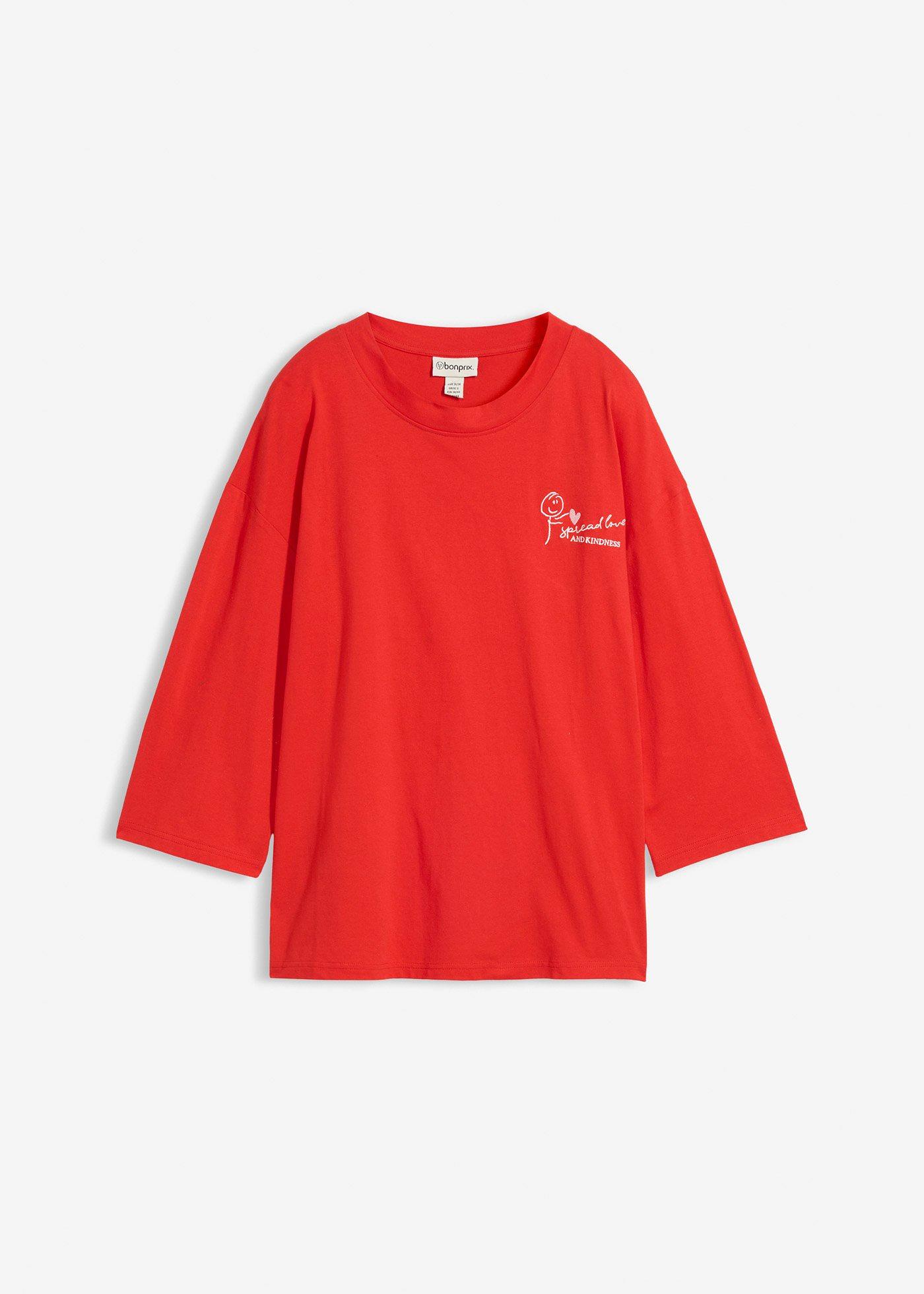 T-shirt boxy 100% coton