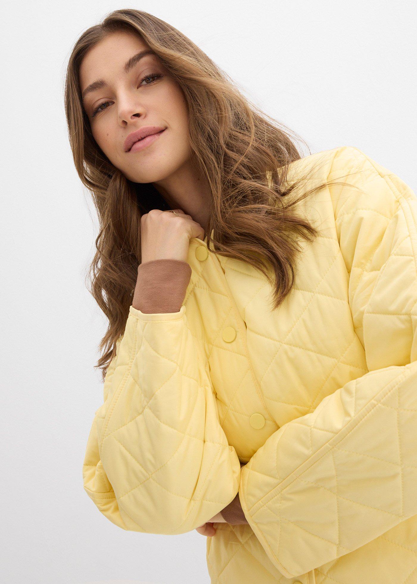 Kurtka pikowana oversize - Bonprix