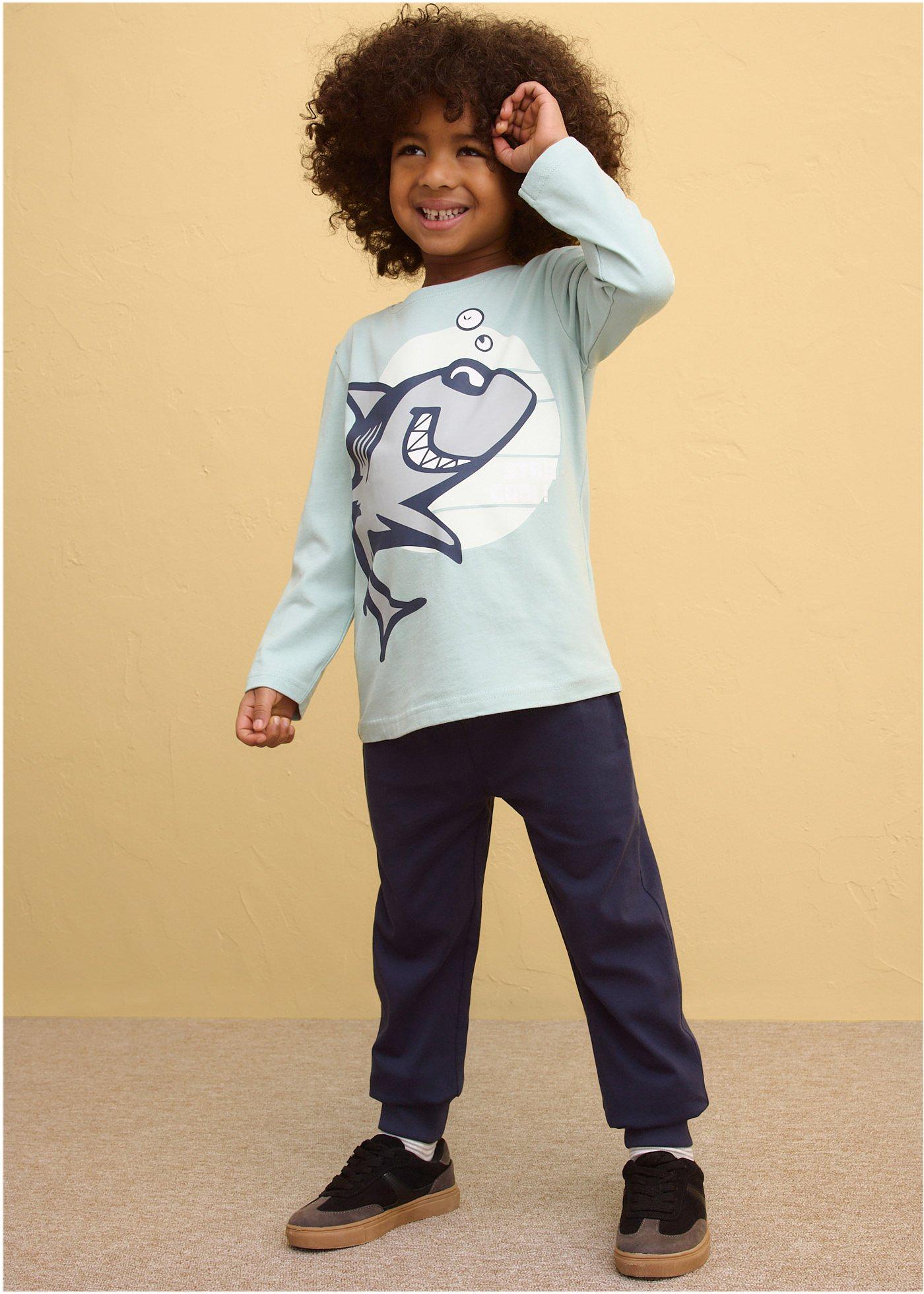 Bluzka z długim rękawem z czystej bawełny organicznej (2 szt.) - Bonprix