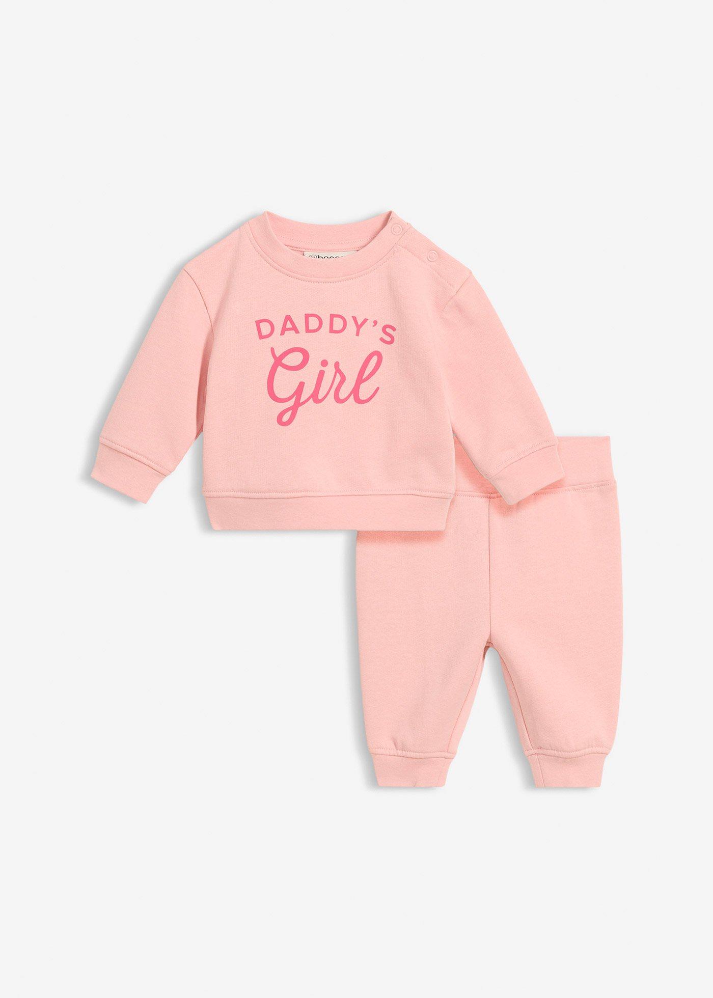 Bluza dresowa i spodnie z czystej bawełny organicznej (komplet 2-cz.) - Bonprix