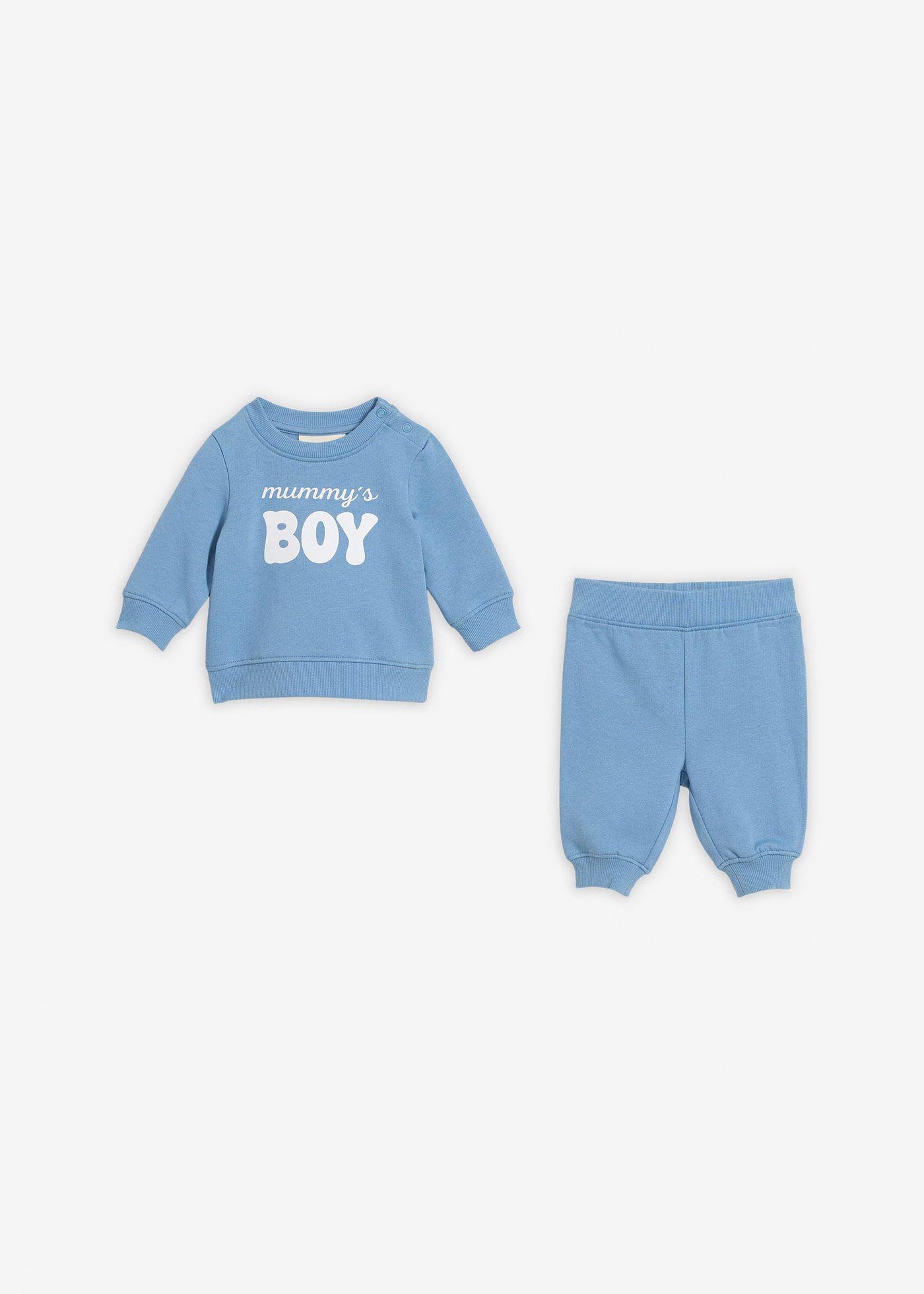 Bluza dresowa i spodnie z czystej bawełny organicznej (2 części) - Bonprix