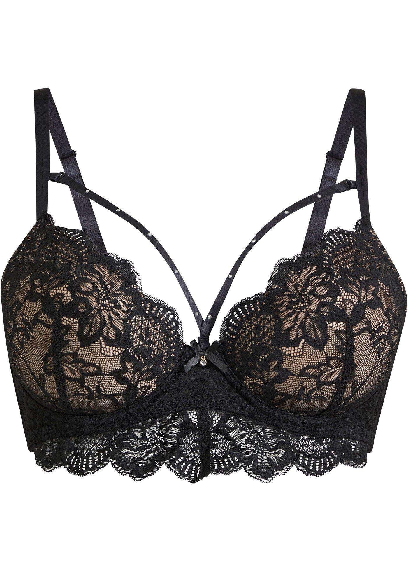 Soutien-gorge à coques et lanières amovibles