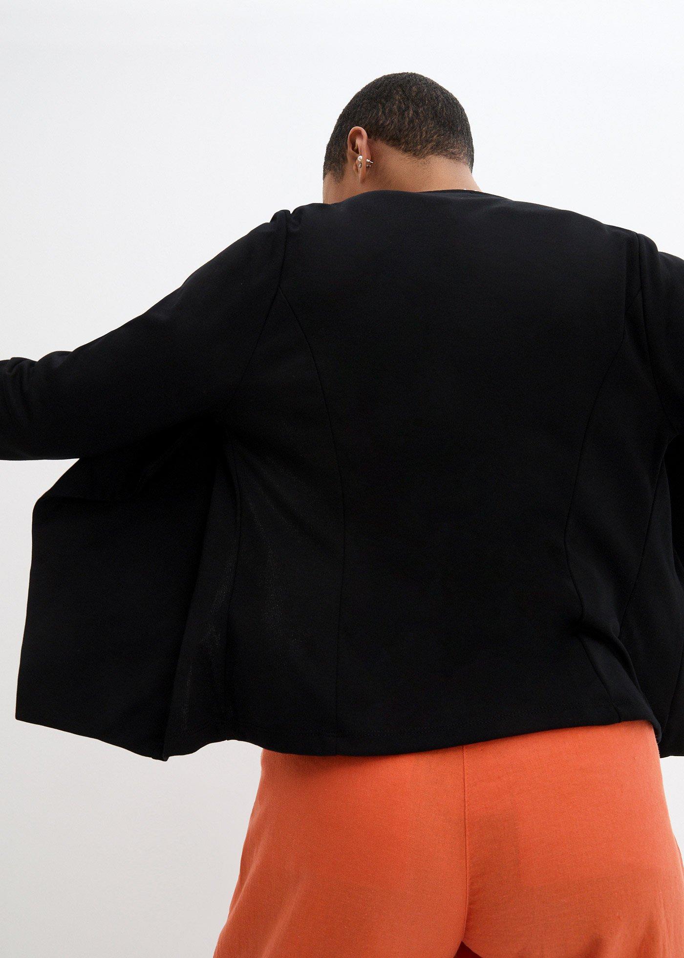 Żakiet z dżerseju z mieszanki wiskozy - Bonprix