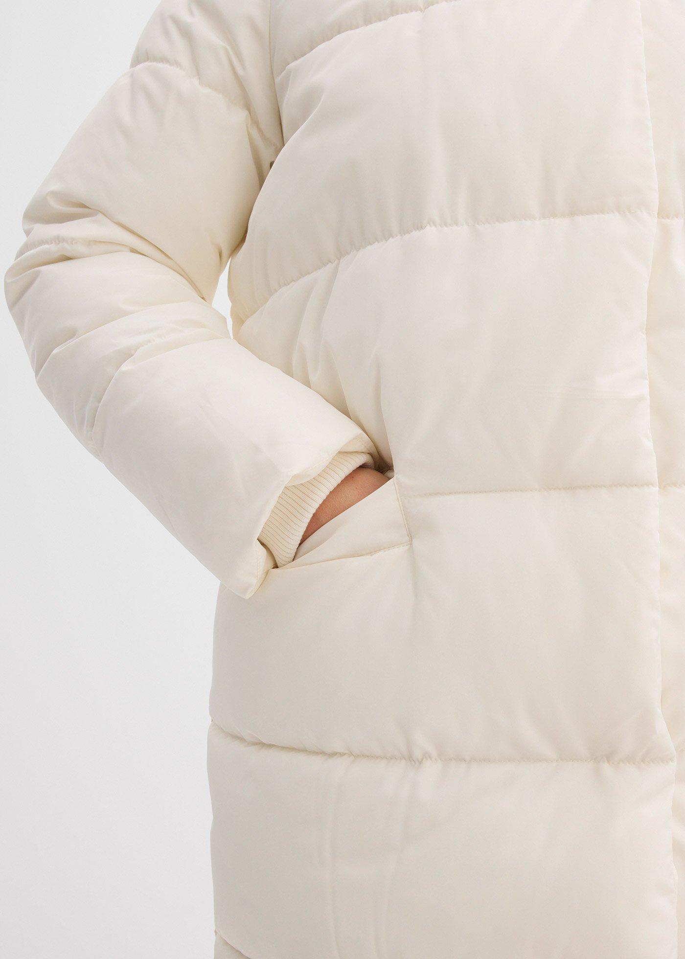 Pikowany płaszcz oversize - Bonprix