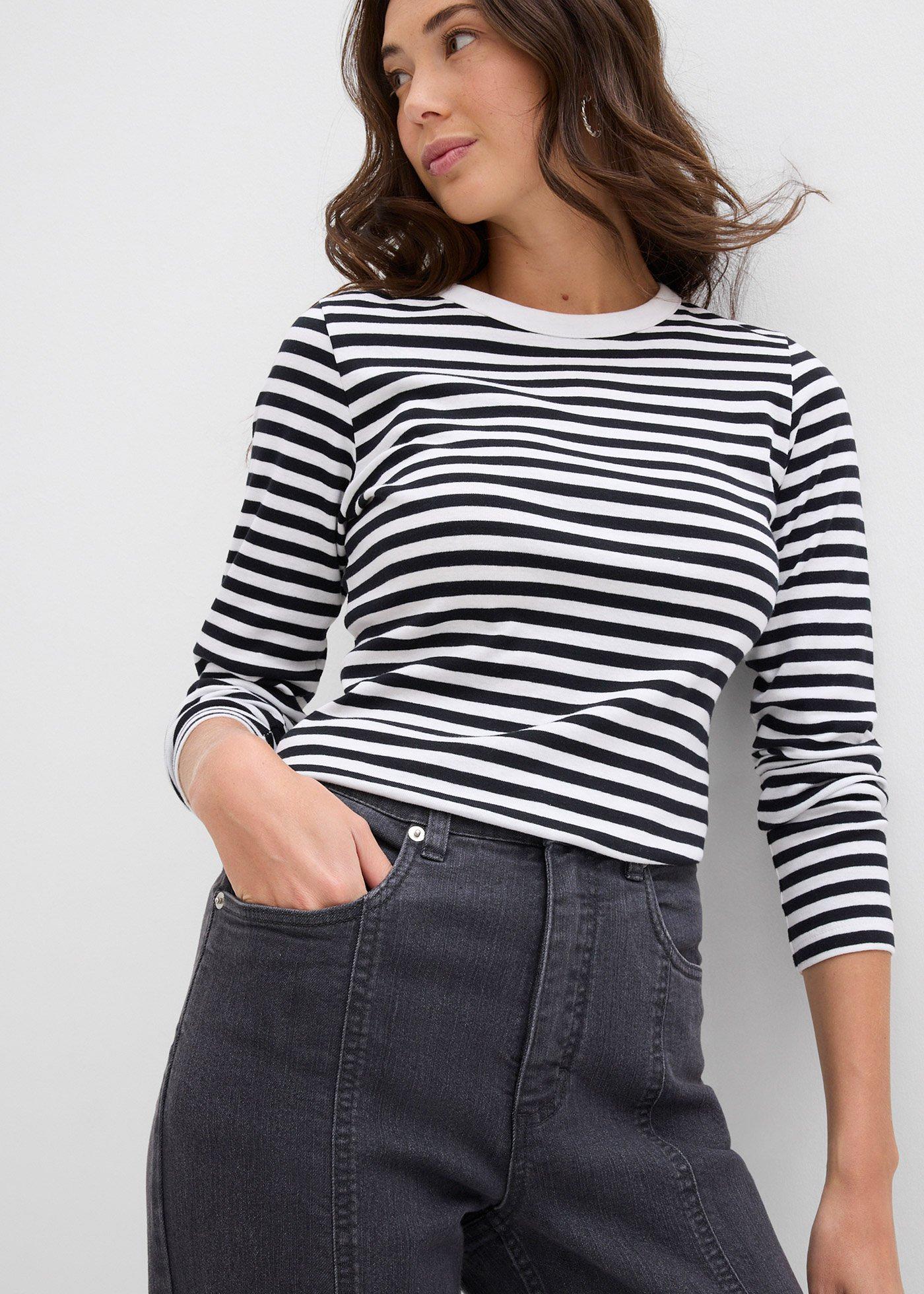 Dżinsy Mom, high waist, ze stretchem - Bonprix