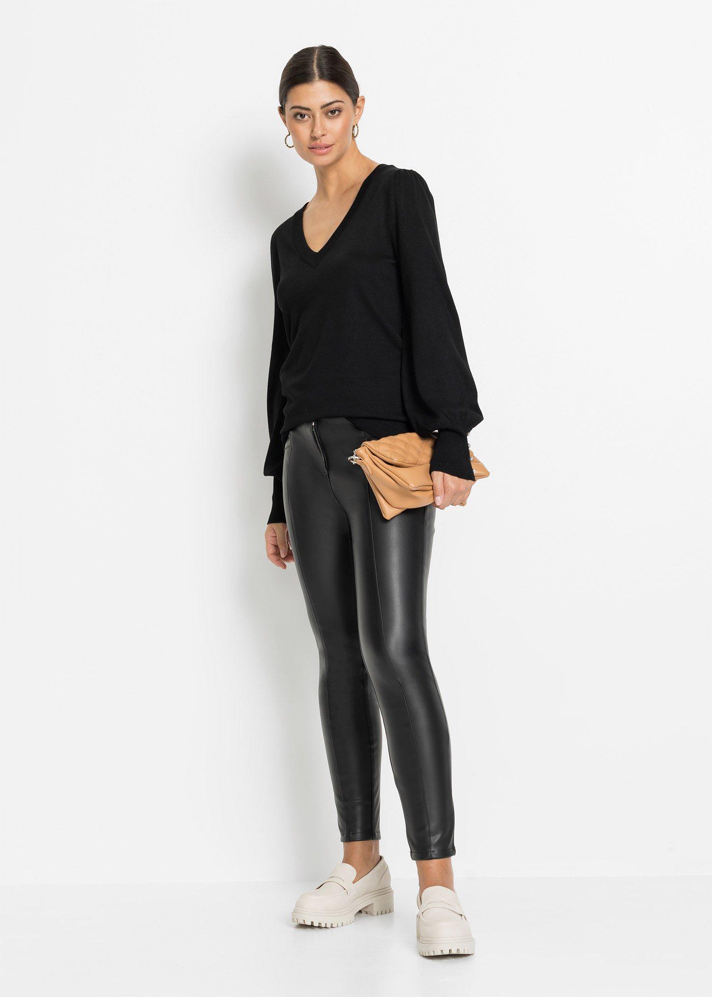 Cienki sweter z mieszanki wiskozy - Bonprix