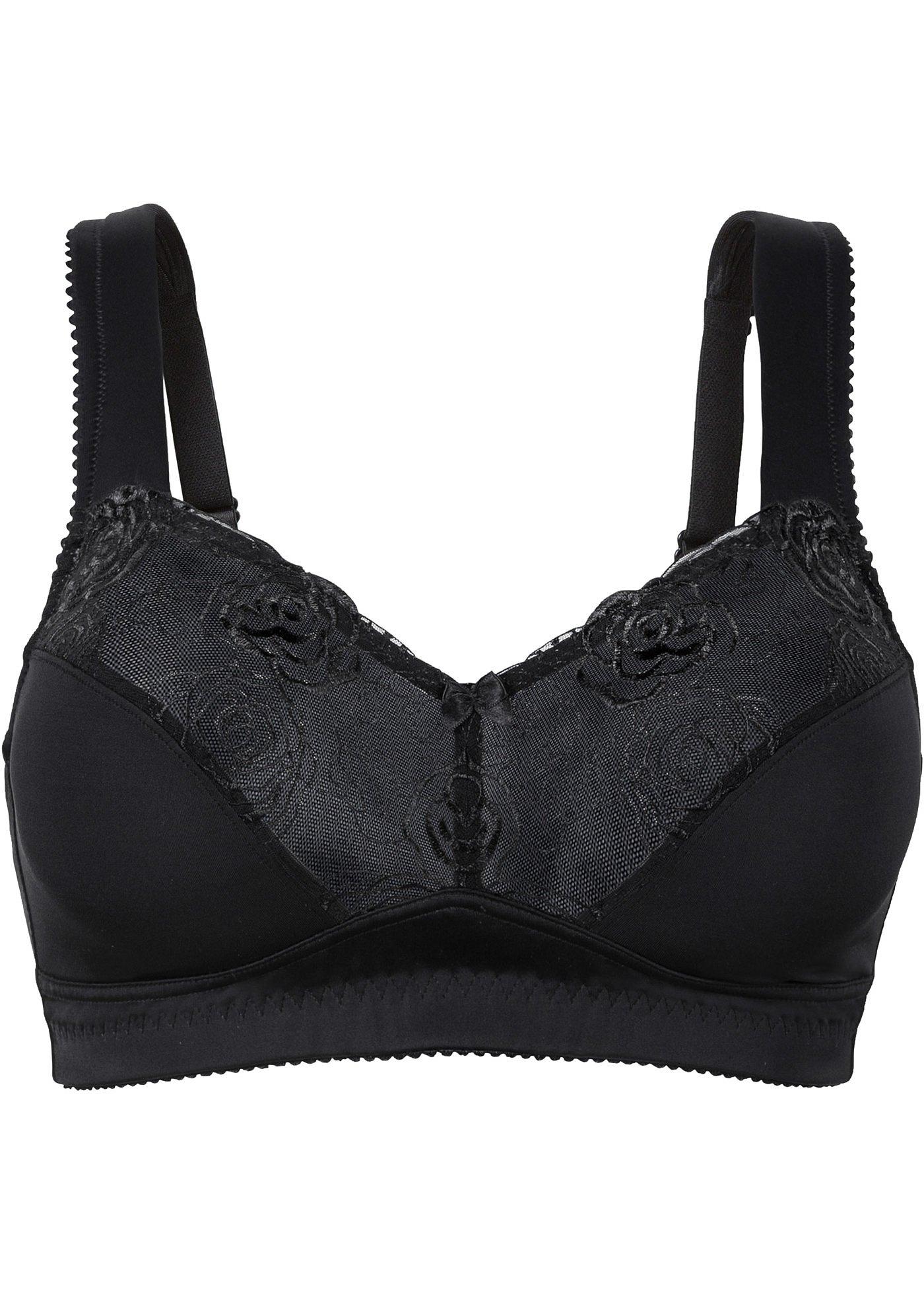 Soutien-gorge minimiseur sans armatures, bretelles rembourrées