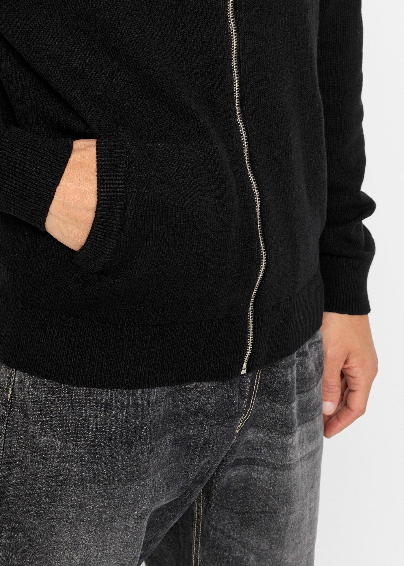 Sweter rozpinany z bawełny z recyklingu - Bonprix