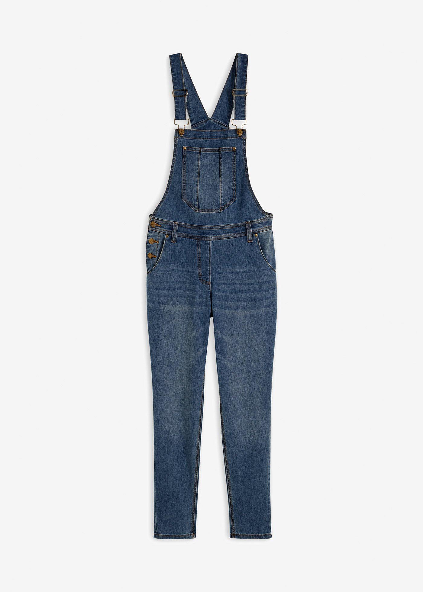 Salopette en jean boyfriend