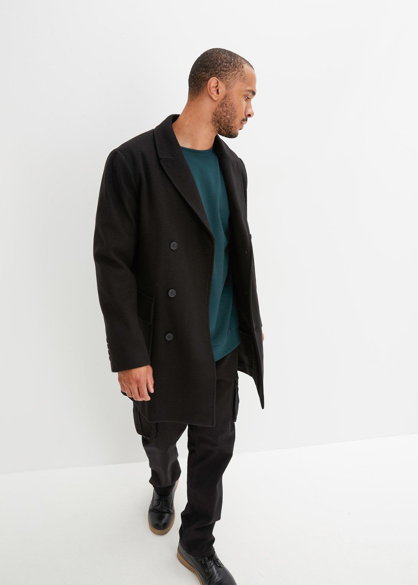 Spodnie bojówki regular fit z elastyczną gumką w talii, straight - Bonprix