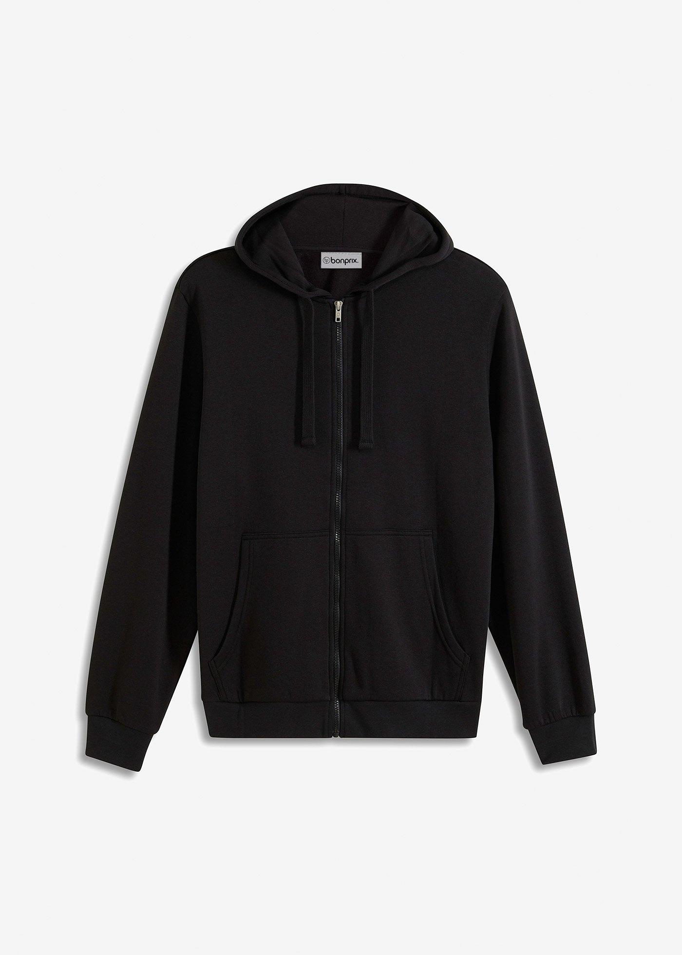 Sweat zippé à capuche, regular
