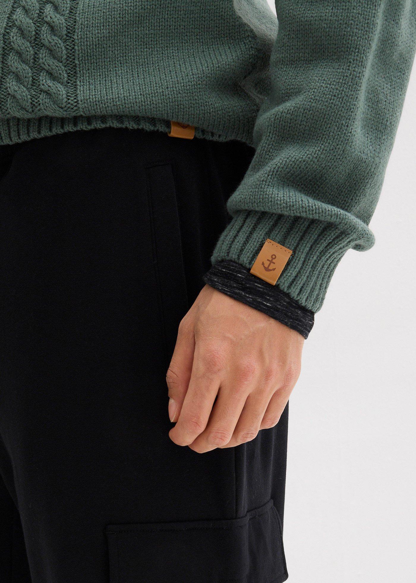 Spodnie sportowe bojówki loose fit - Bonprix