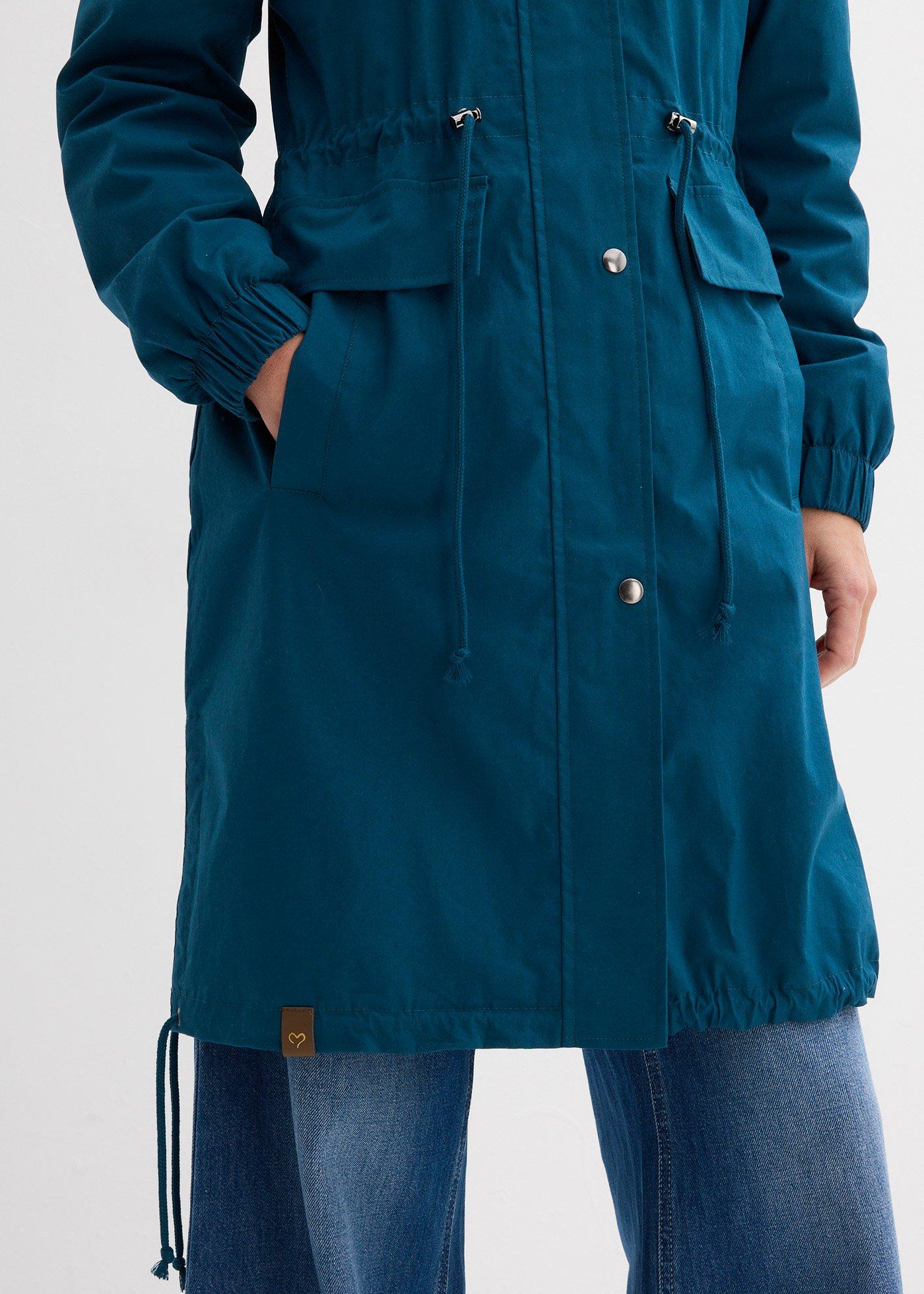Parka trencz z dużymi kieszeniami - Bonprix