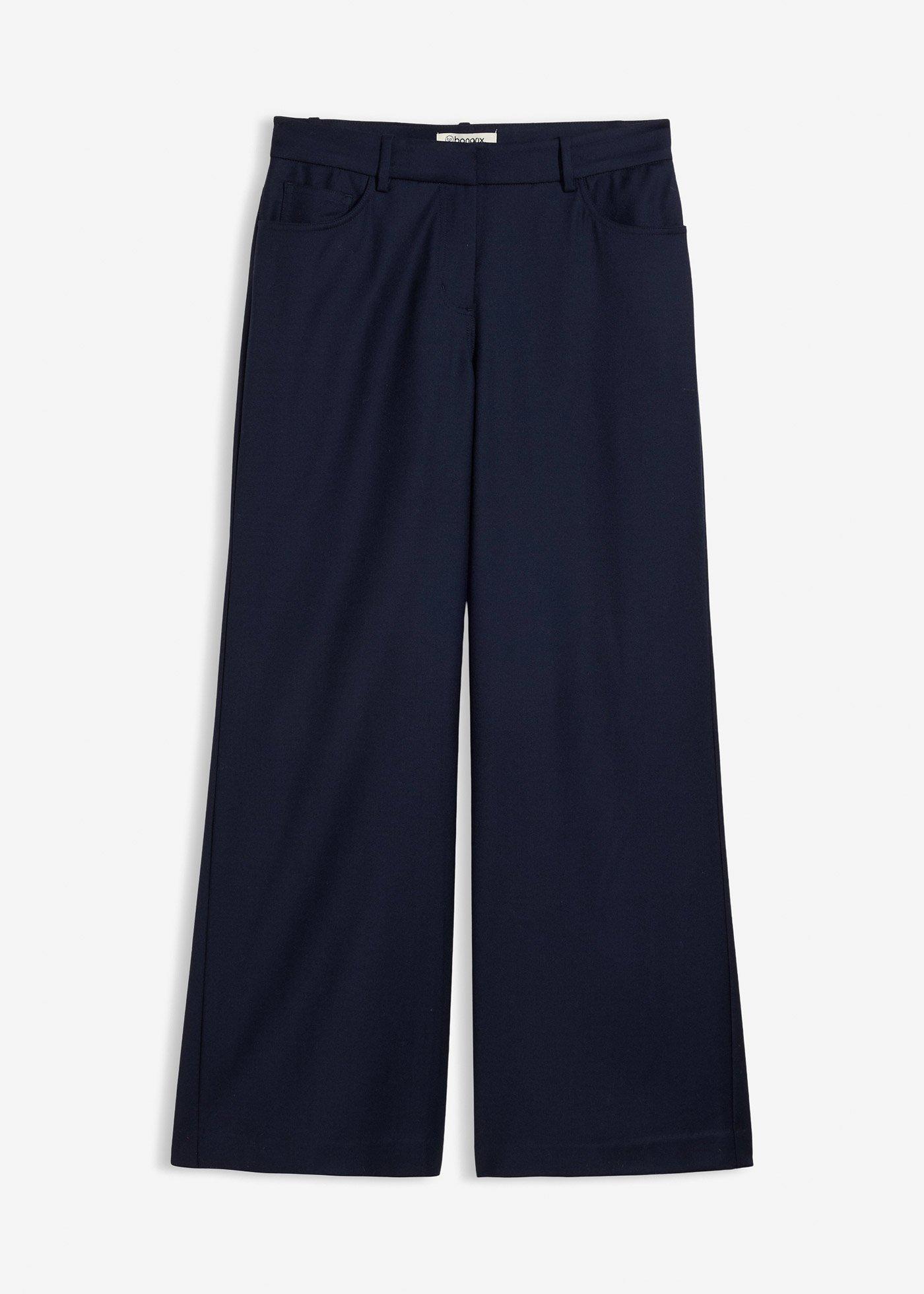 Pantalon large, style 5 poches