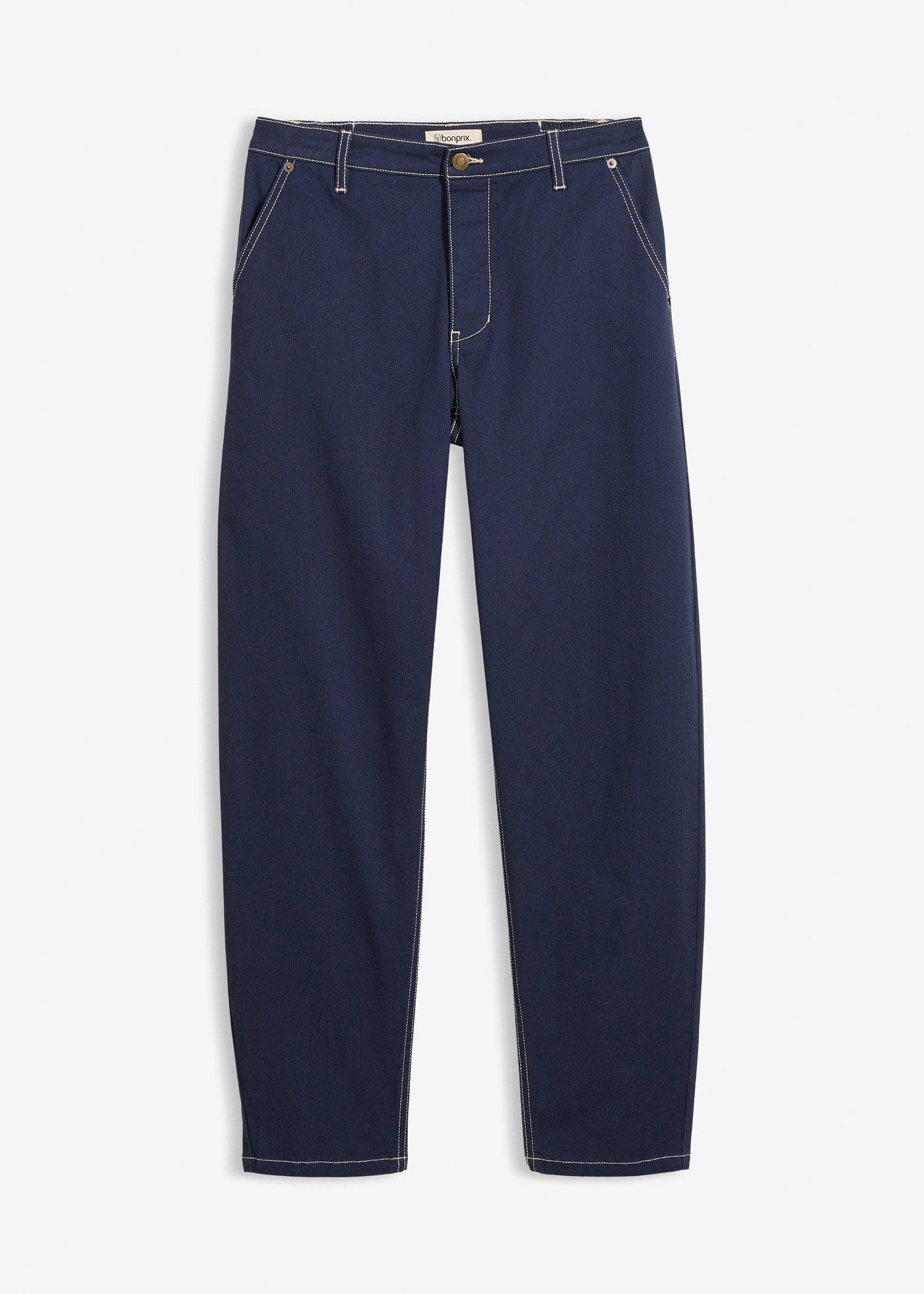 Pantalon en twill barrel