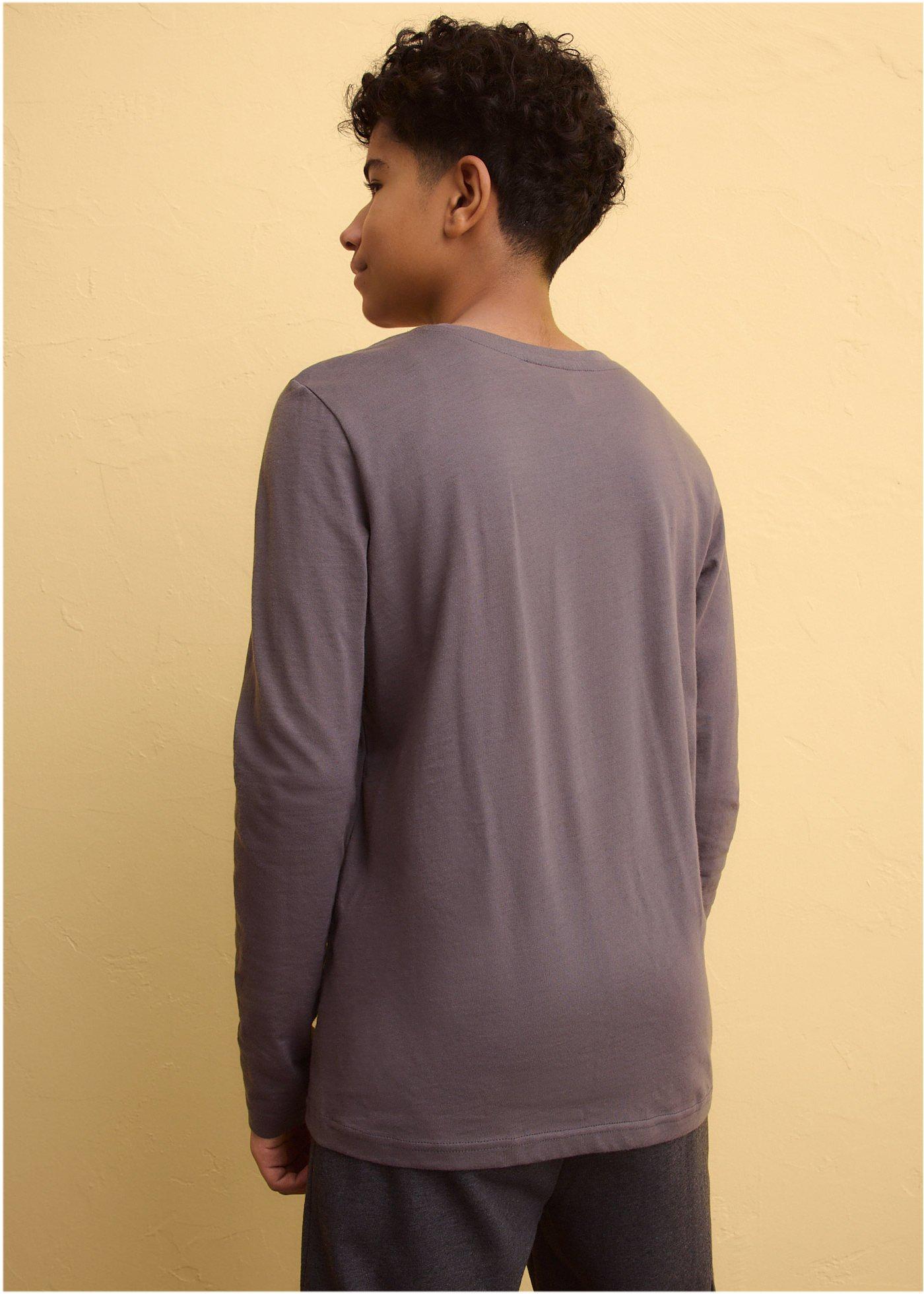 Bluzka z długim rękawem, z czystej bawełny organicznej - Bonprix