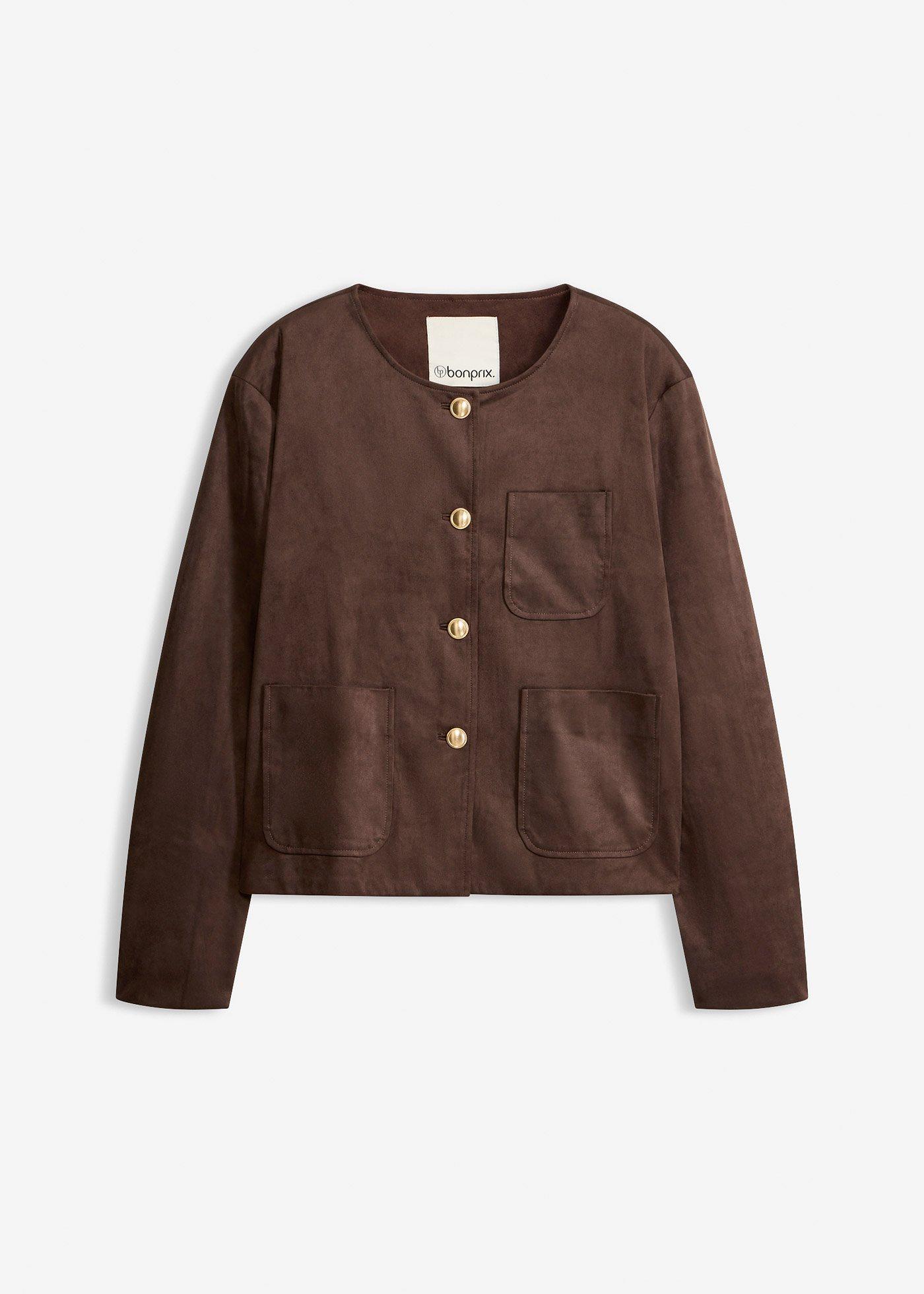 Veste en suédine