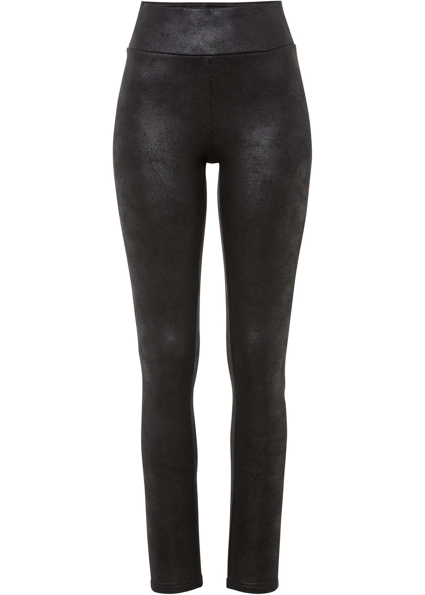 Legging thermique enduit