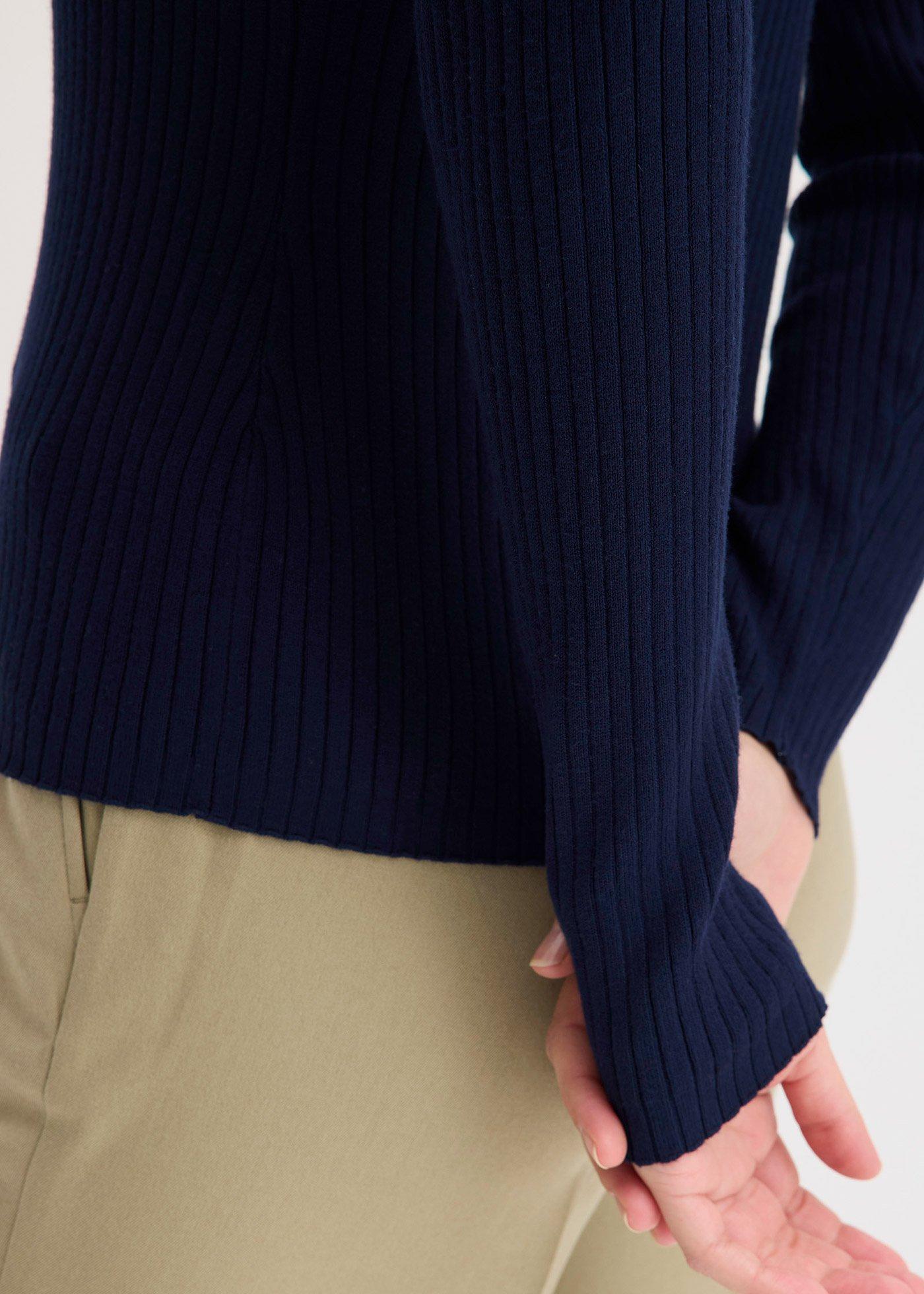 Cienki sweter zapinany na guziki - Bonprix