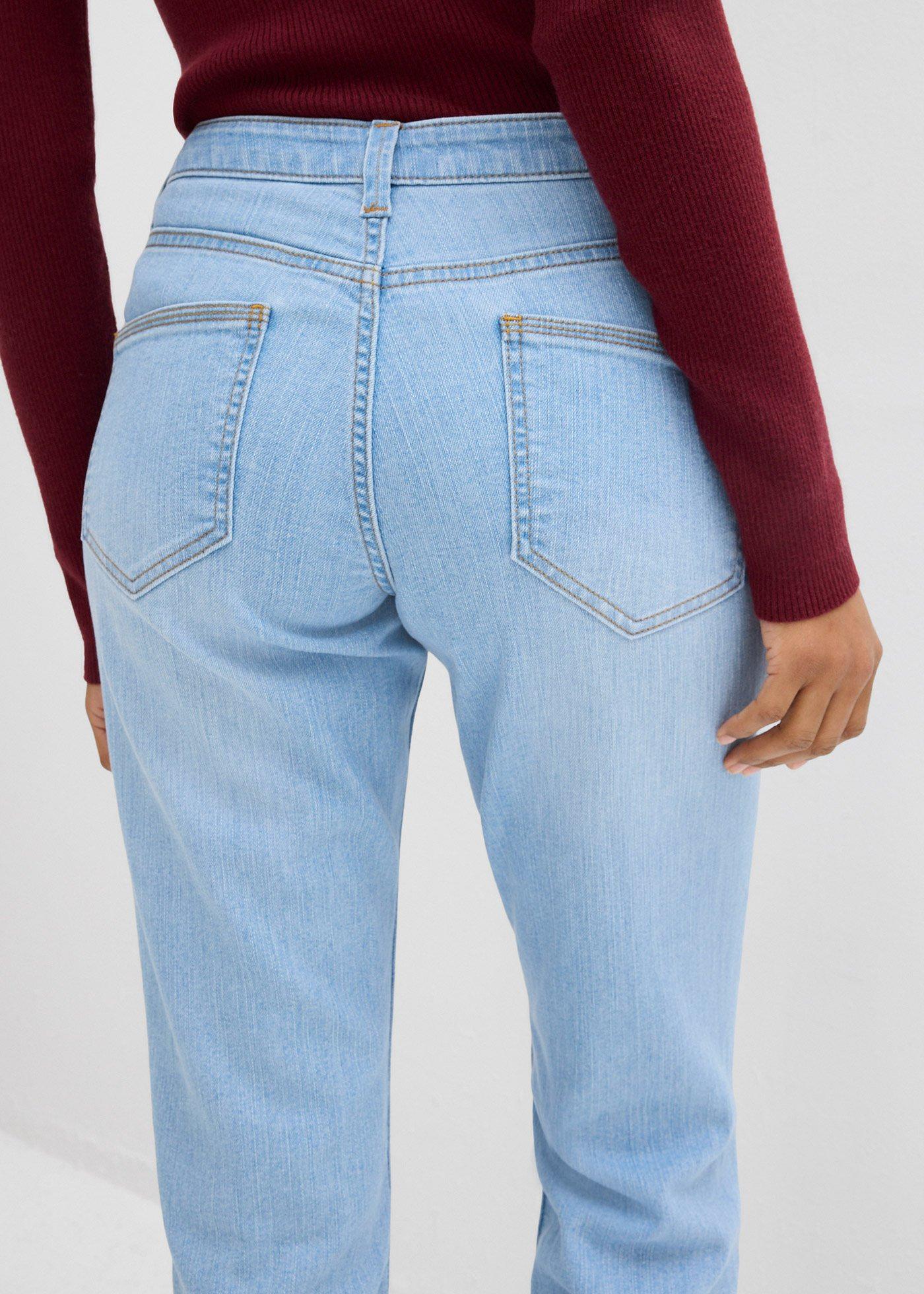Jeansy skinny ze stretchem, mid waist - Bonprix