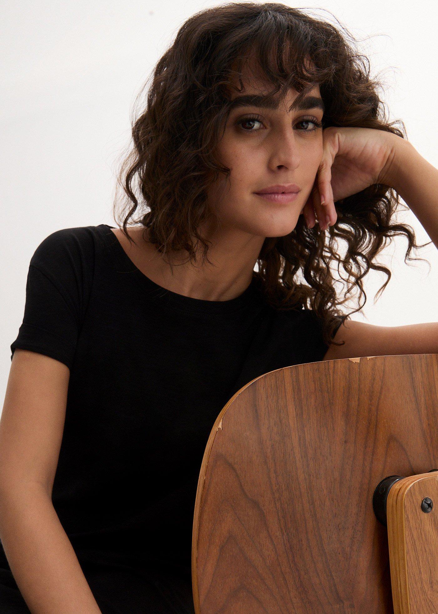 Sukienka z dżerseju, z czystej bawełny organicznej - Bonprix