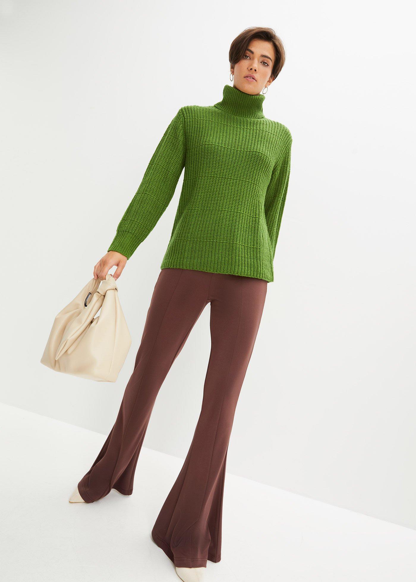 Sweter z golfem - Bonprix