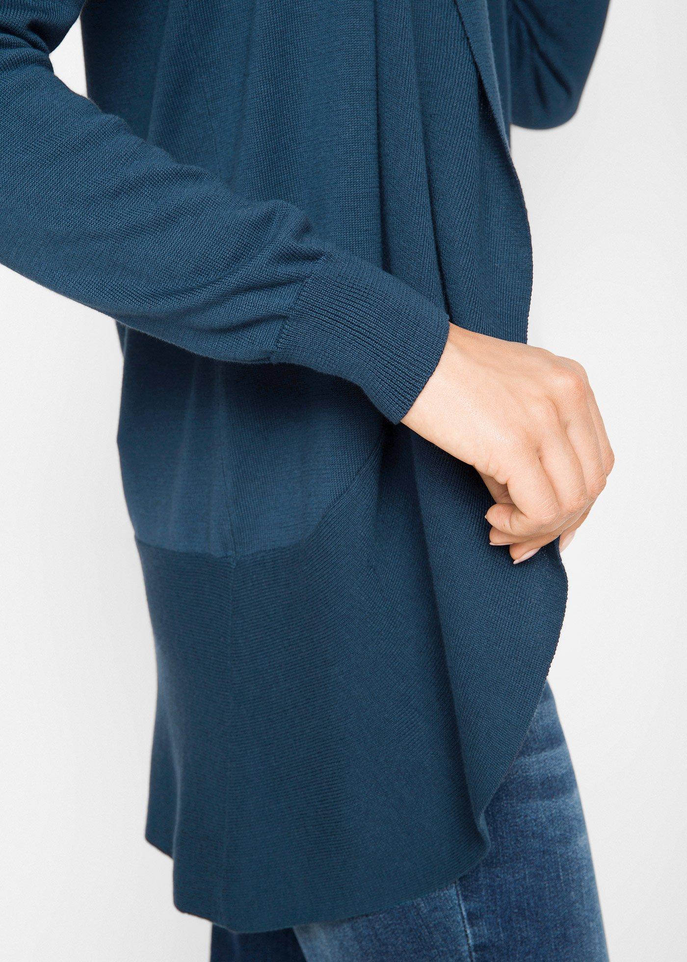 Sweter bez zapięcia - Bonprix