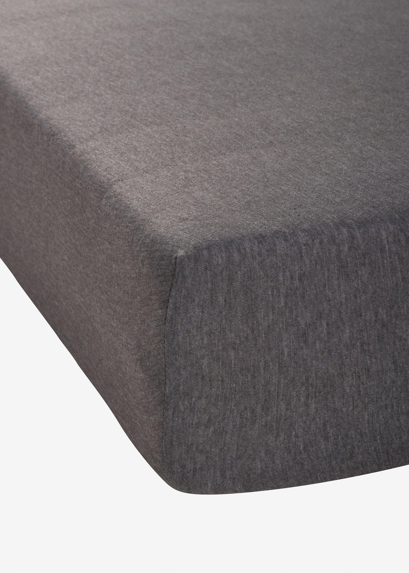 Drap housse effet lin