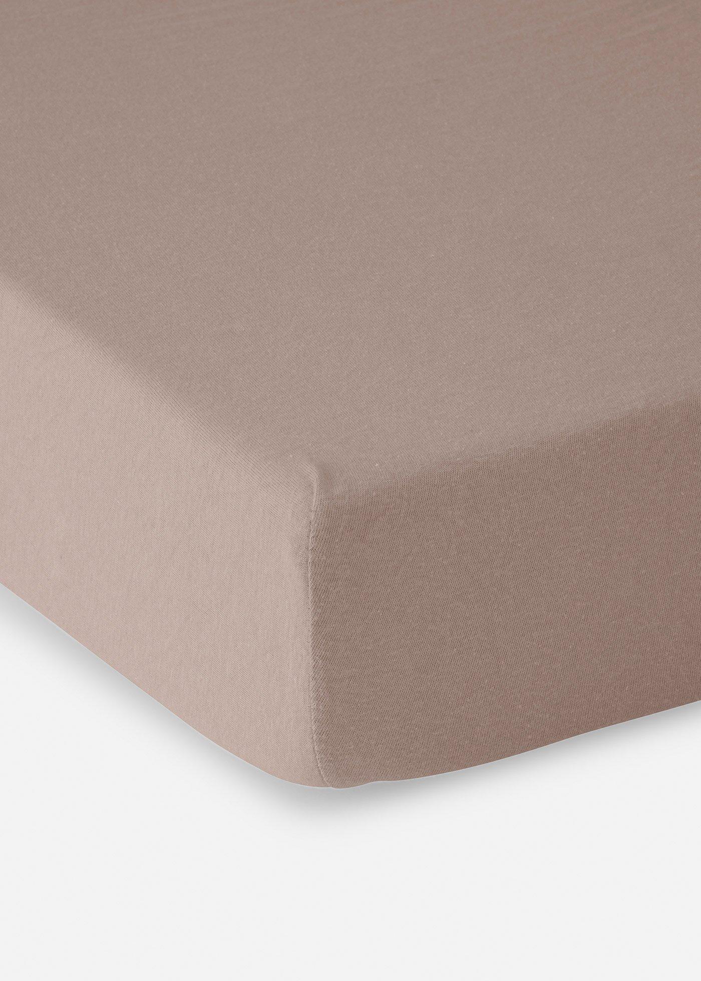 Drap housse effet lin