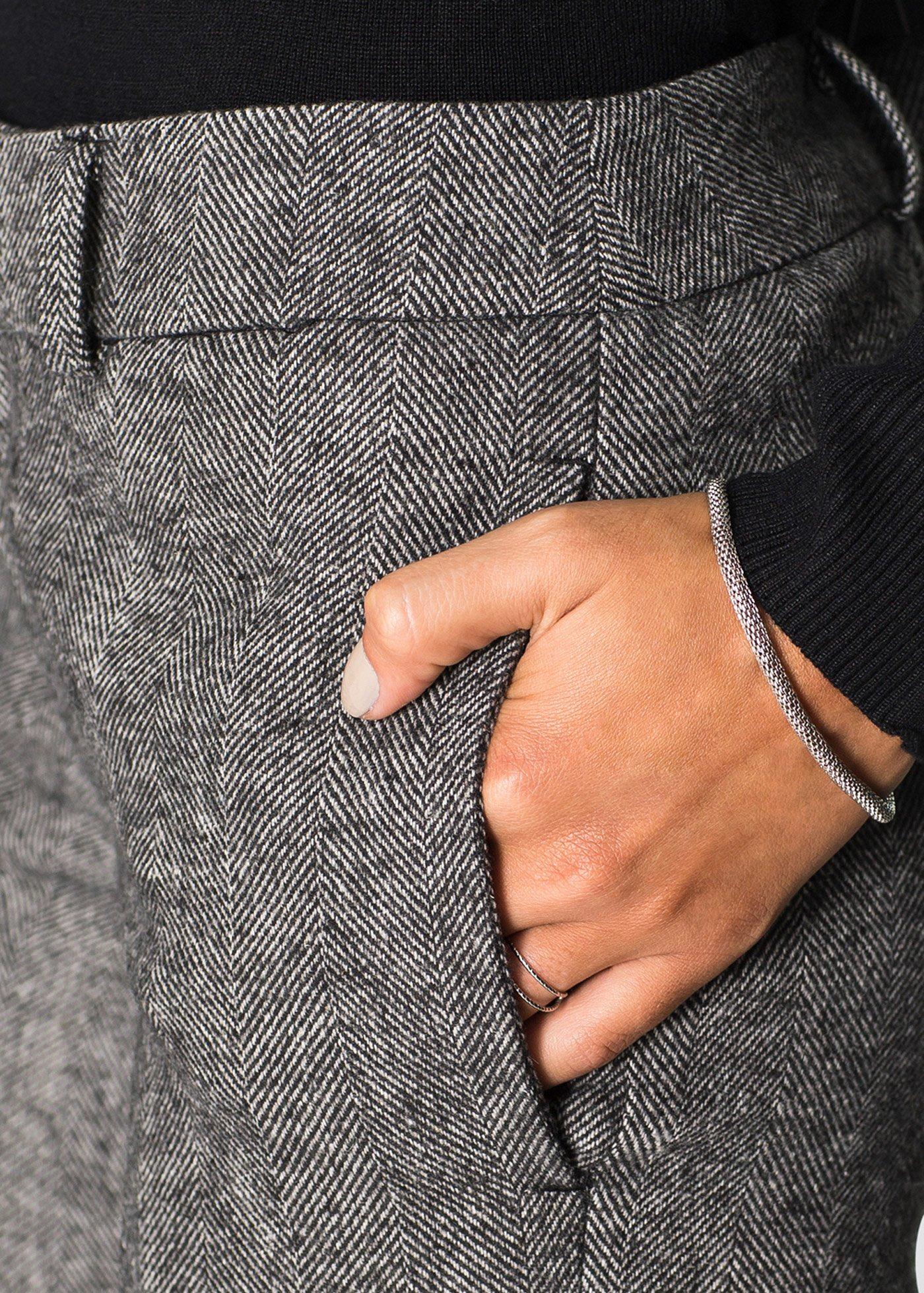 Spodnie z szerokimi nogawkami - Bonprix