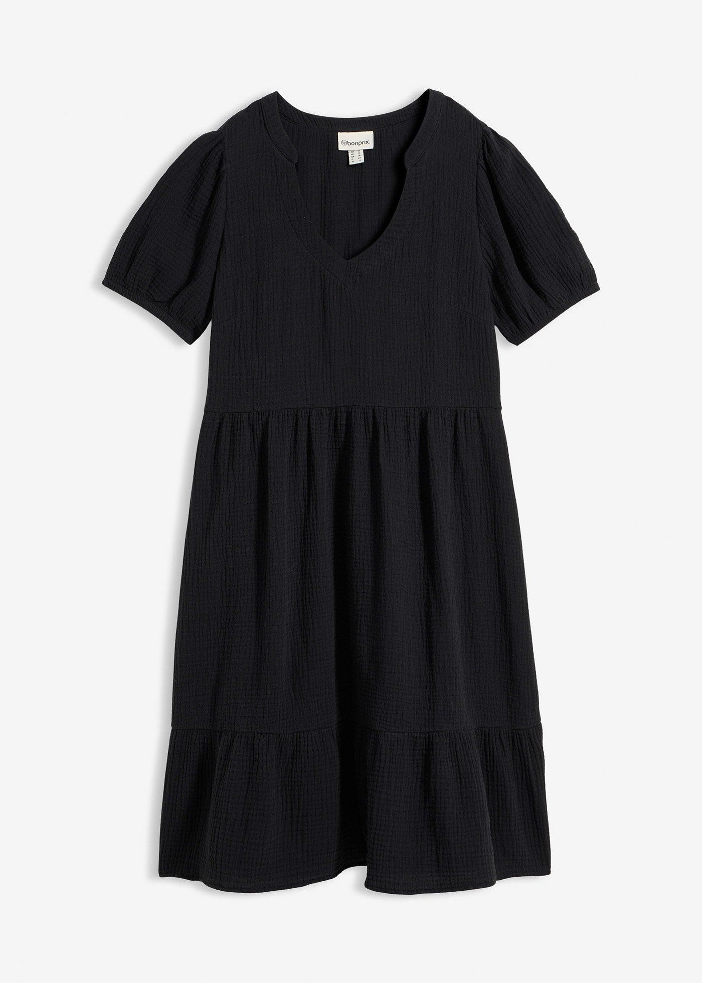 Robe oversize en gaze de coton
