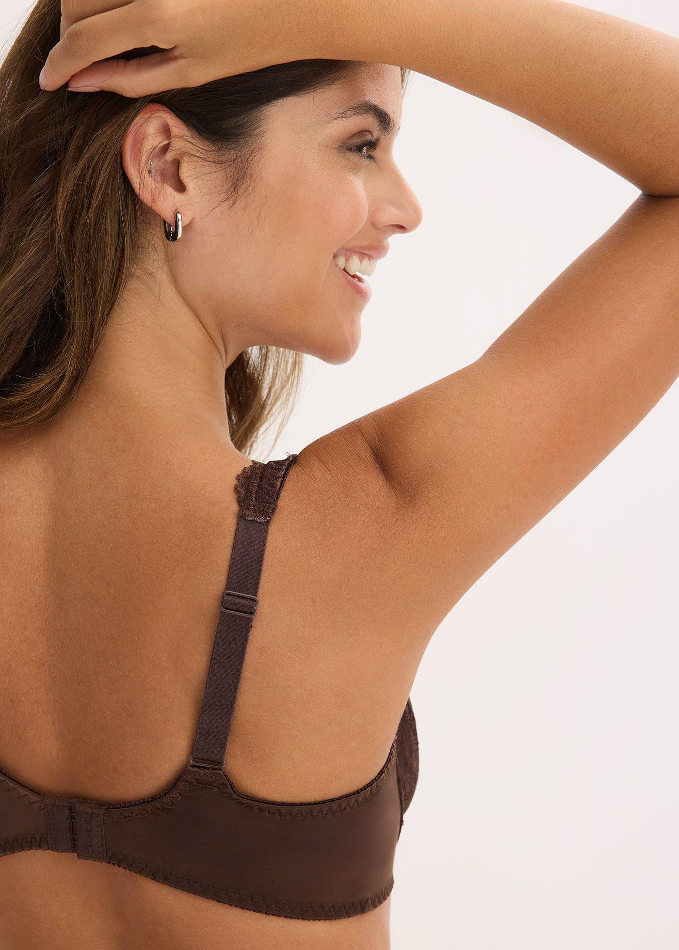 Biustonosz z fiszbinami z efektem połysku (2 szt.) - Bonprix