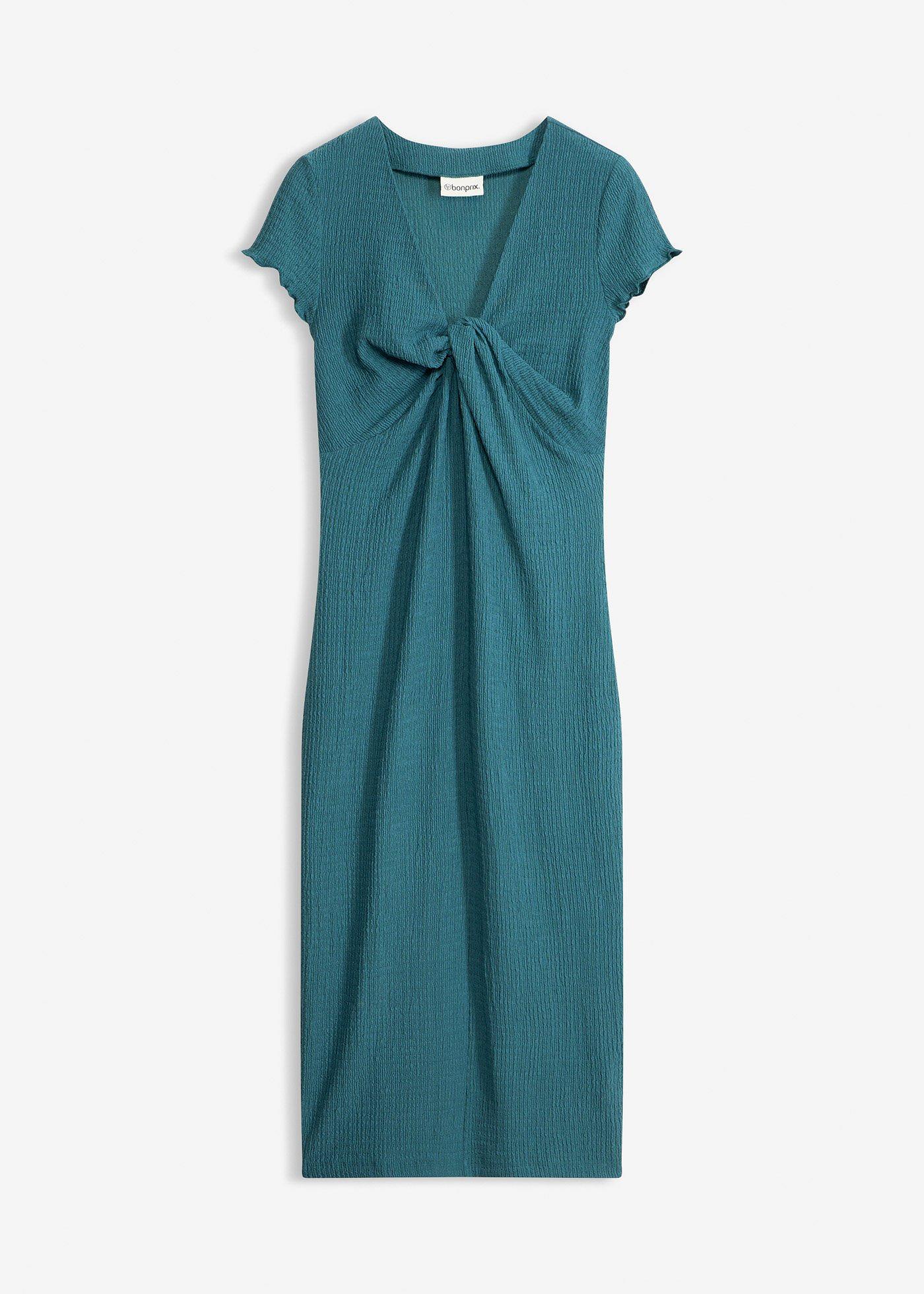 Rochie din jerse din crep structurat