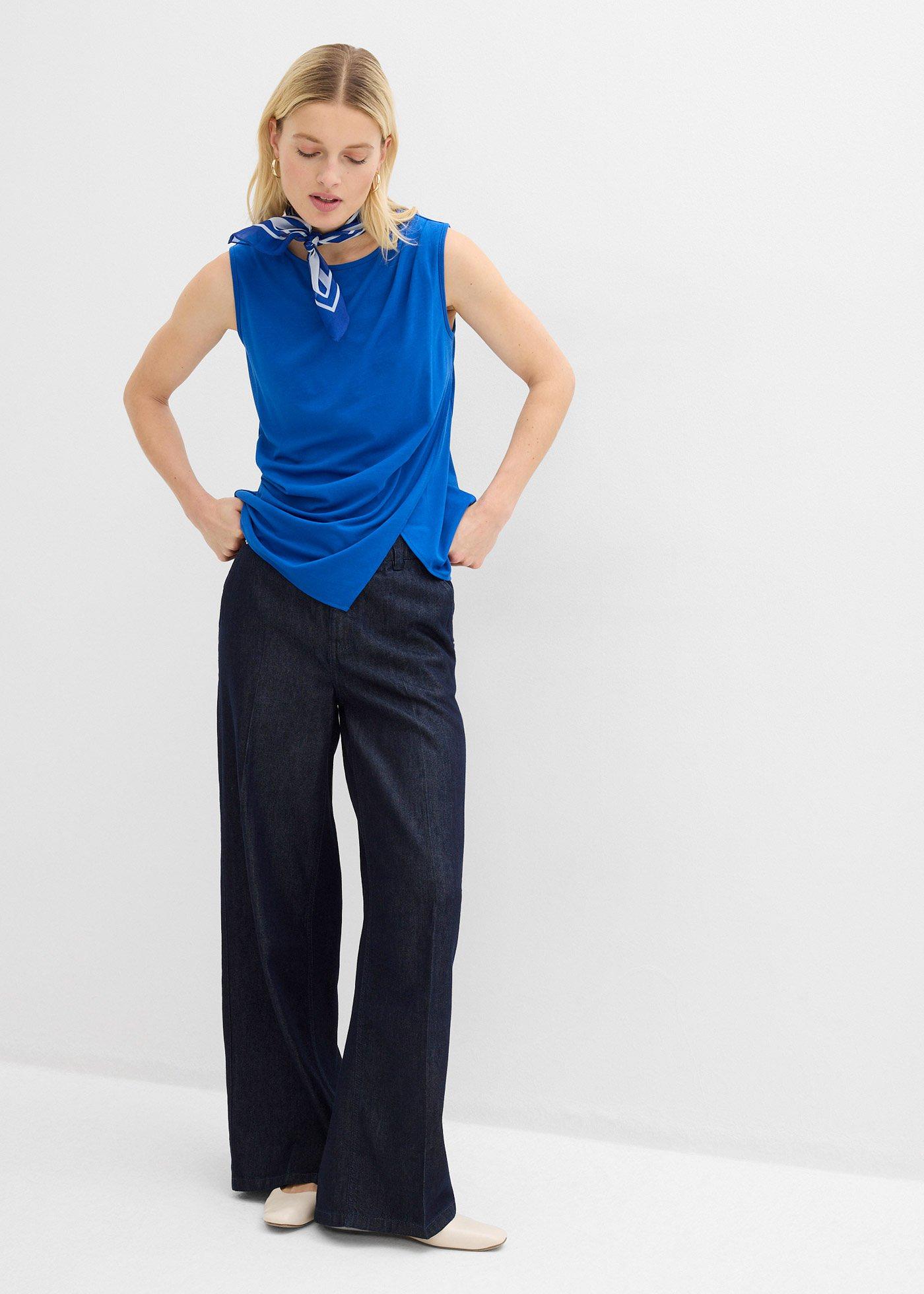 Asymetryczny top - Bonprix