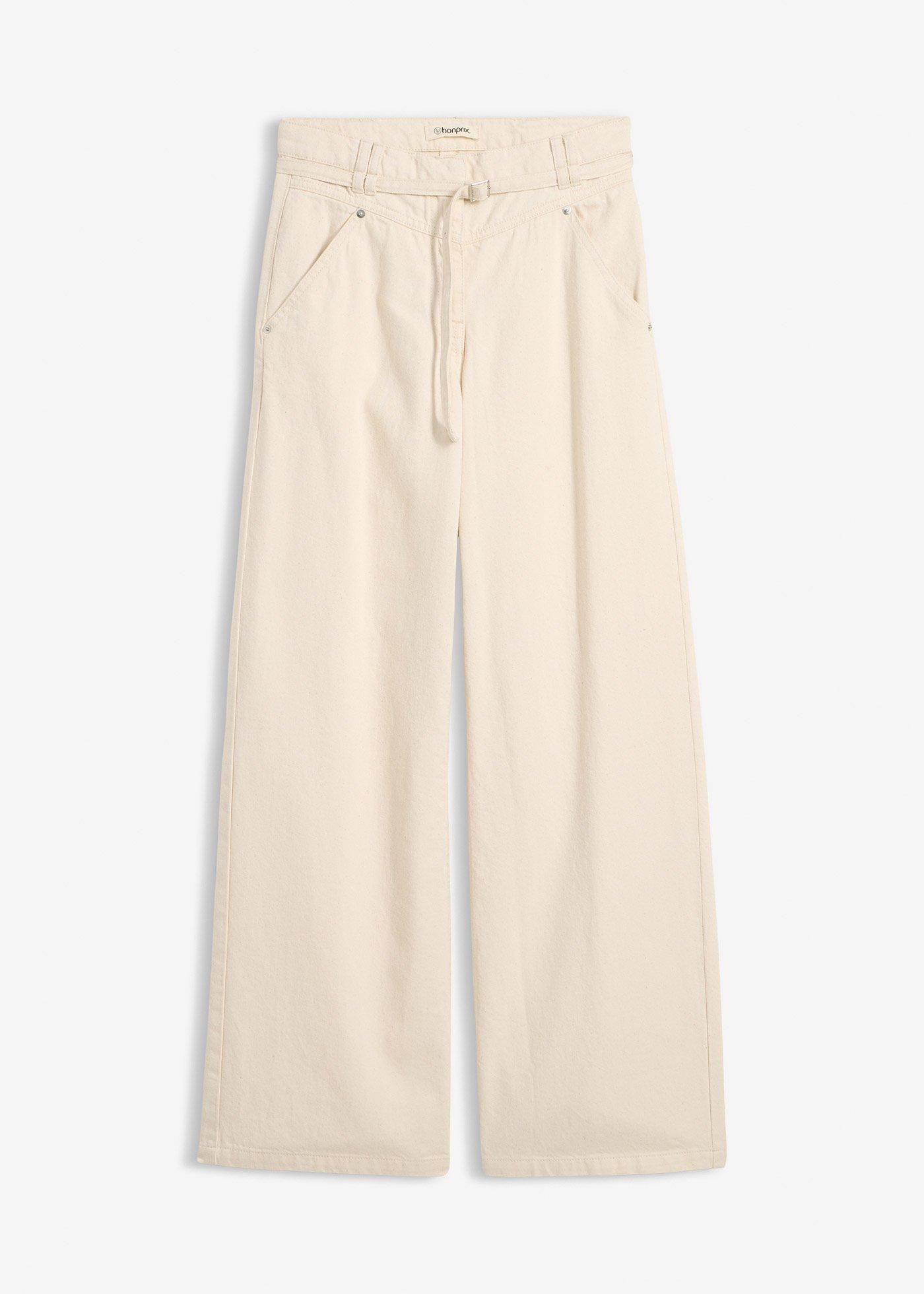 Pantalon en twill 100% coton