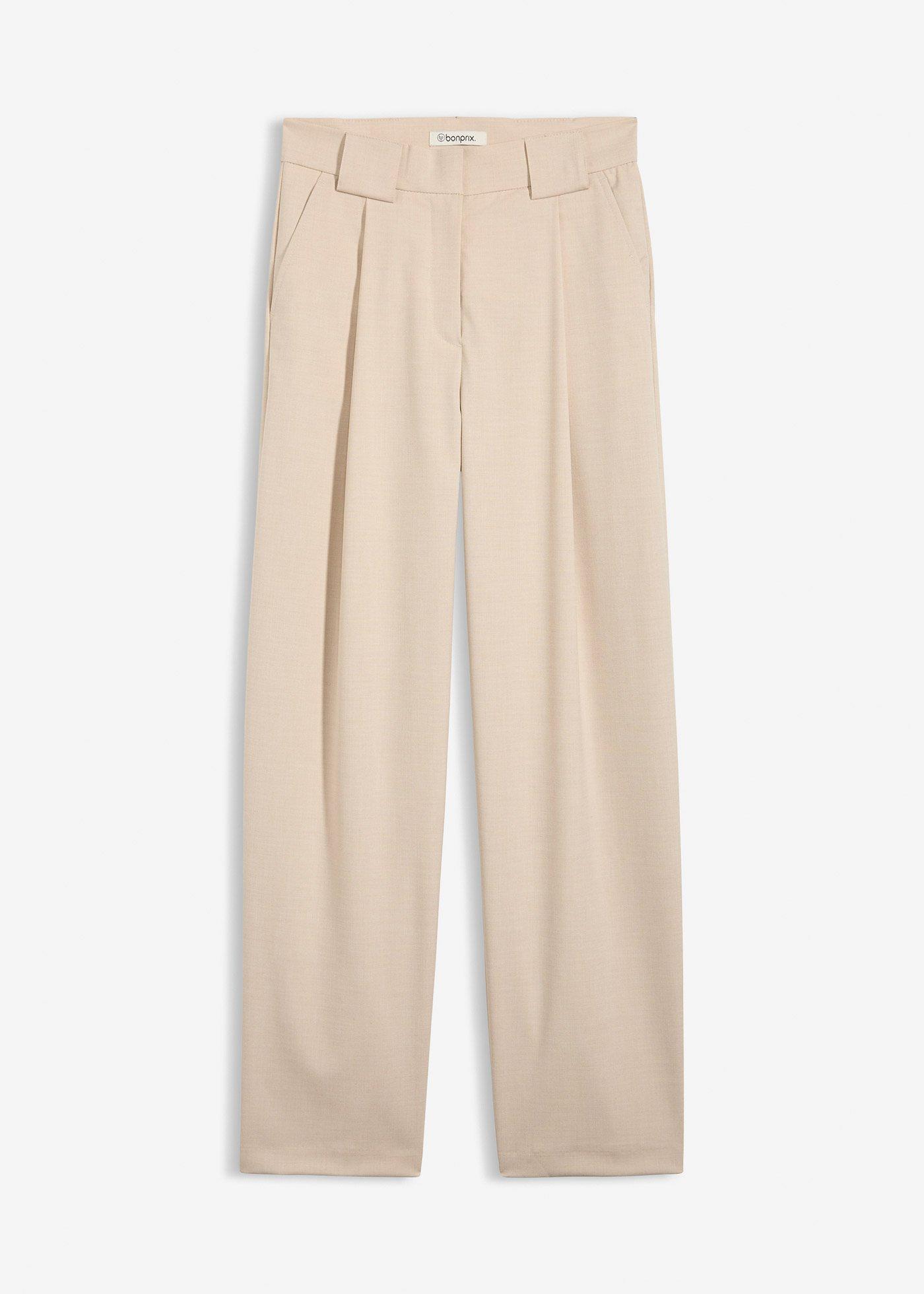 Pantalon barrel taille haute