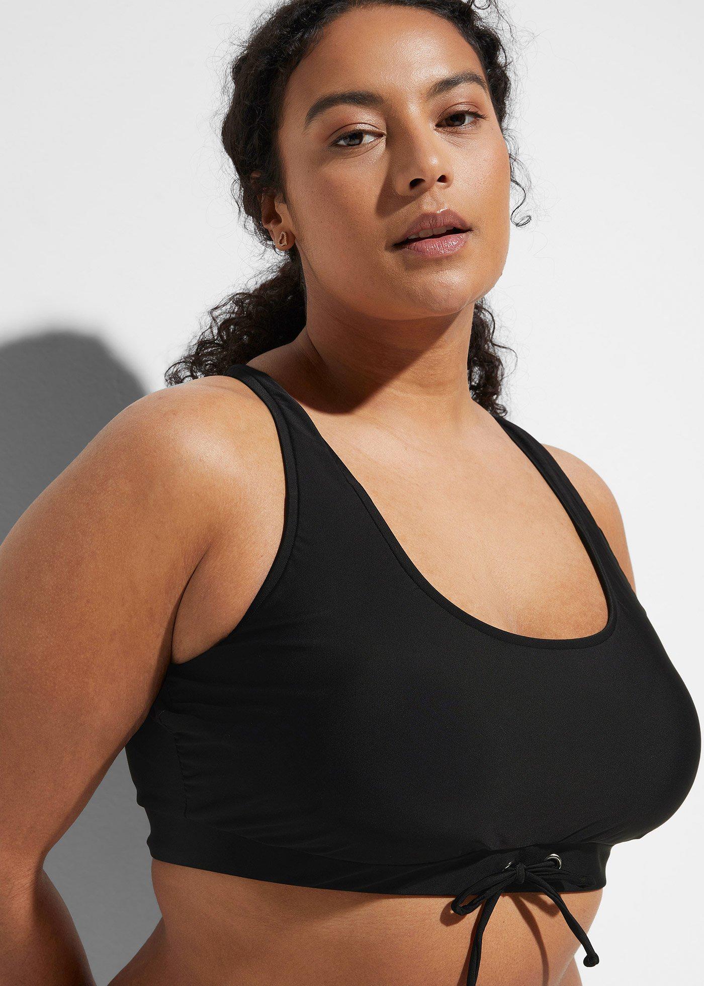 Bikini bustier z szortami (2 części) - Bonprix