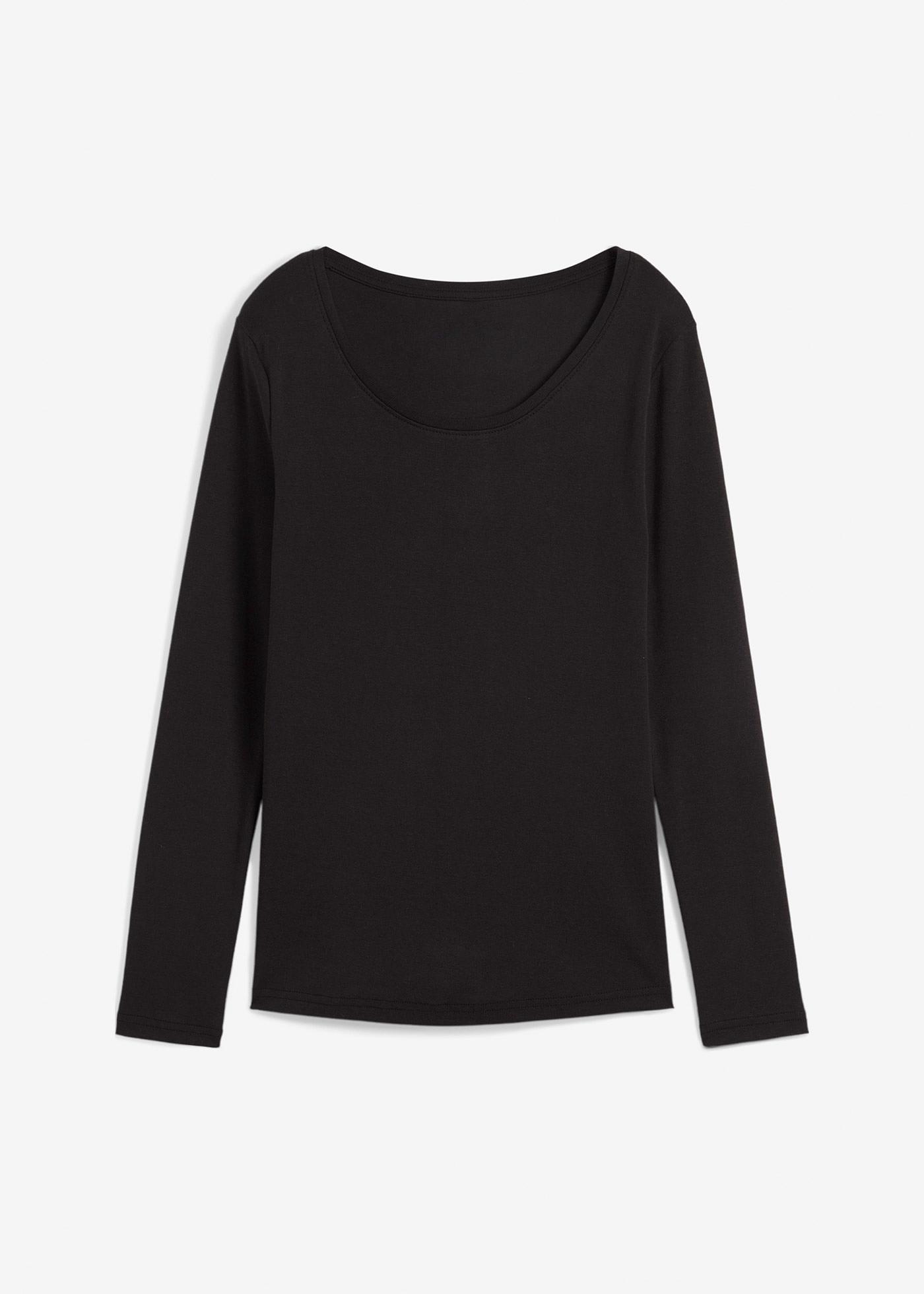 T-shirt manches longues 100% coton