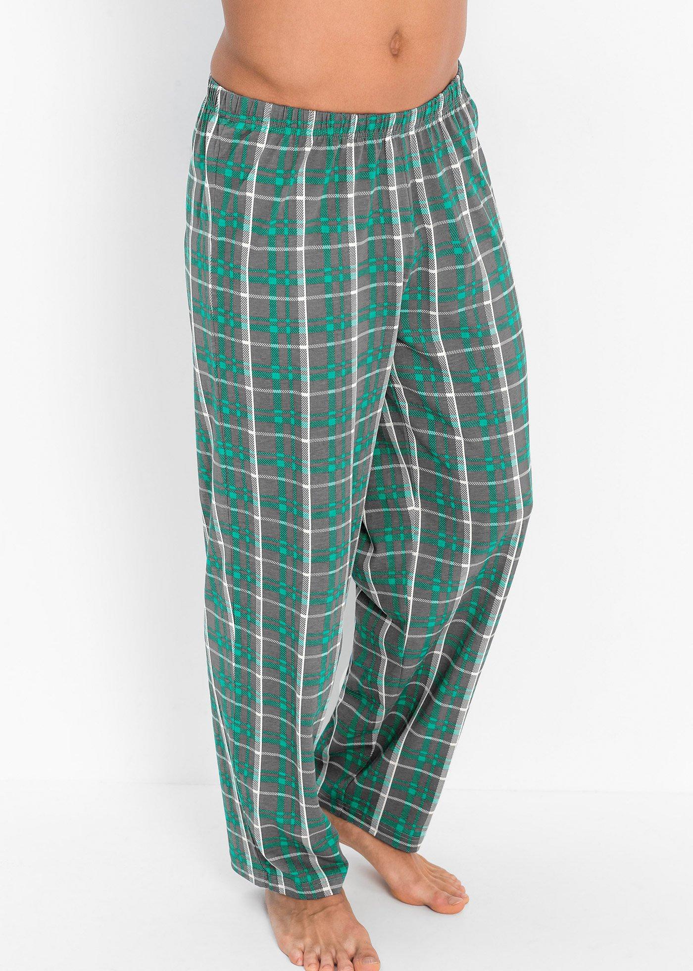 Bawełniana piżama z długim rękawem - Bonprix