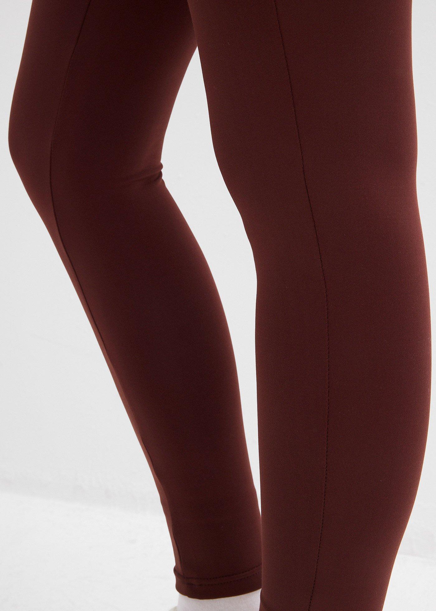 Legginsy termiczne z wygodnym paskiem - Bonprix