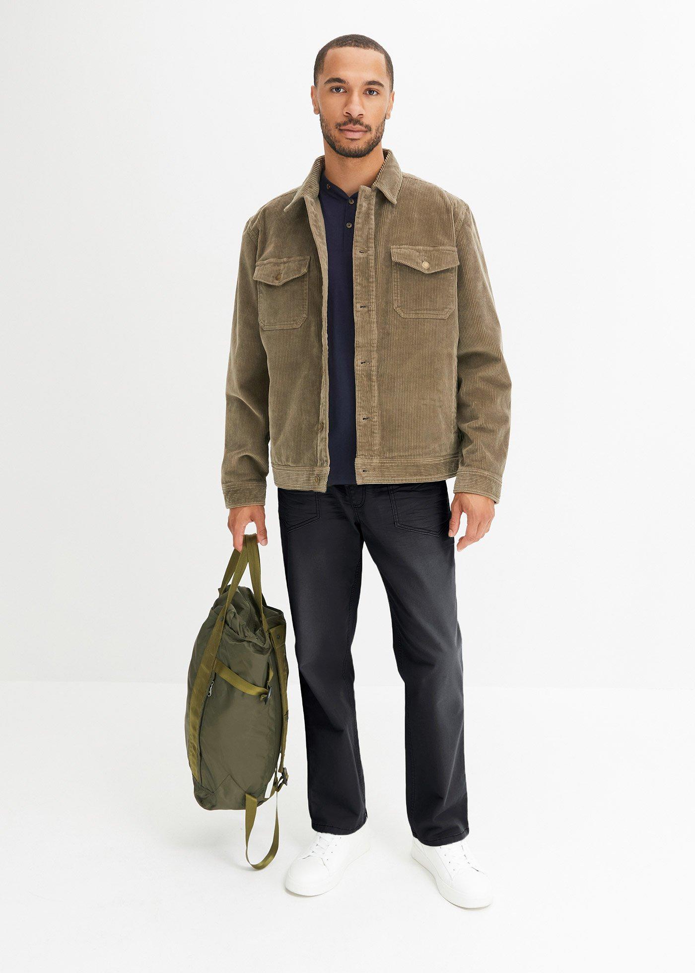 Koszulka z dekoltem henley z czystej bawełny organicznej (2 szt.) - Bonprix