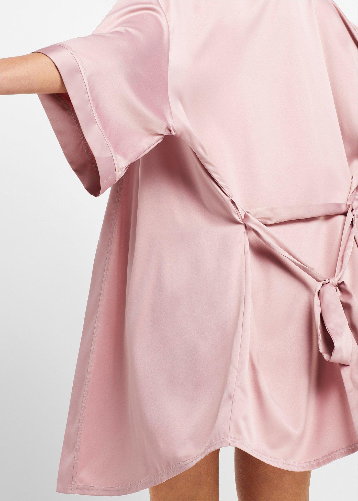 Szlafrok kimono + koszulka nocna (kompl. 2-częściowy) - Bonprix